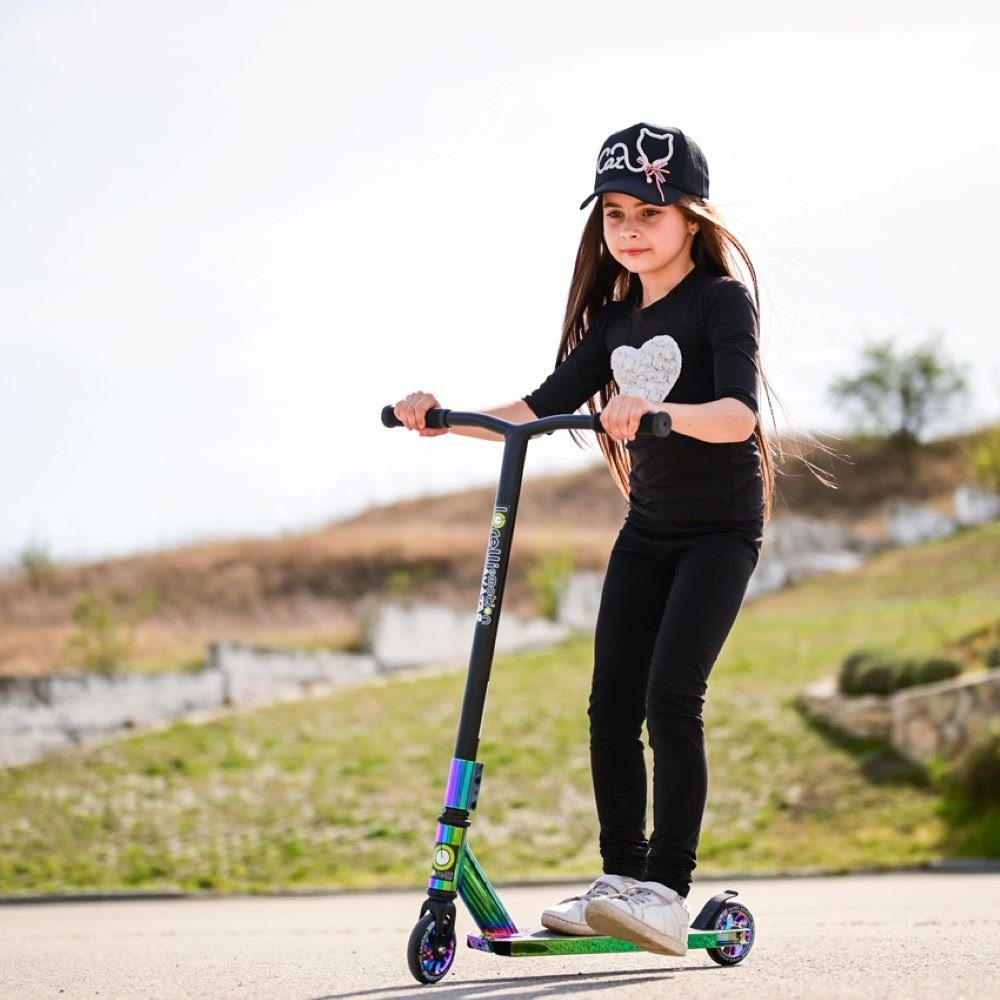 Lorelli Cityroller Kinderroller Avatar Grad PU-Räder, Aluminium drehbar 360 Hinterradbremse