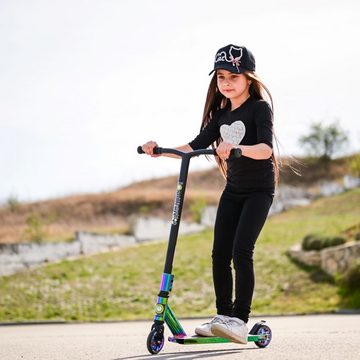 Lorelli Cityroller Kinderroller Avatar PU-Räder, 360 Grad drehbar Hinterradbremse Aluminium