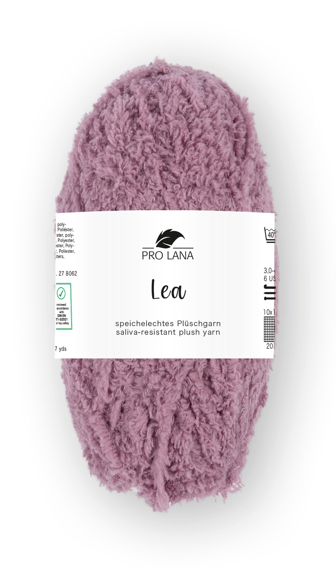 Pro Lana Pro Lana LEA Babyplüsch Garn 25 g für Baby & Kuschelprojekte 90 m Häkelwolle, 90 m (Flauschiger Plüsch-Effekt, ideal für Decken und Kuscheltiere), 25 g