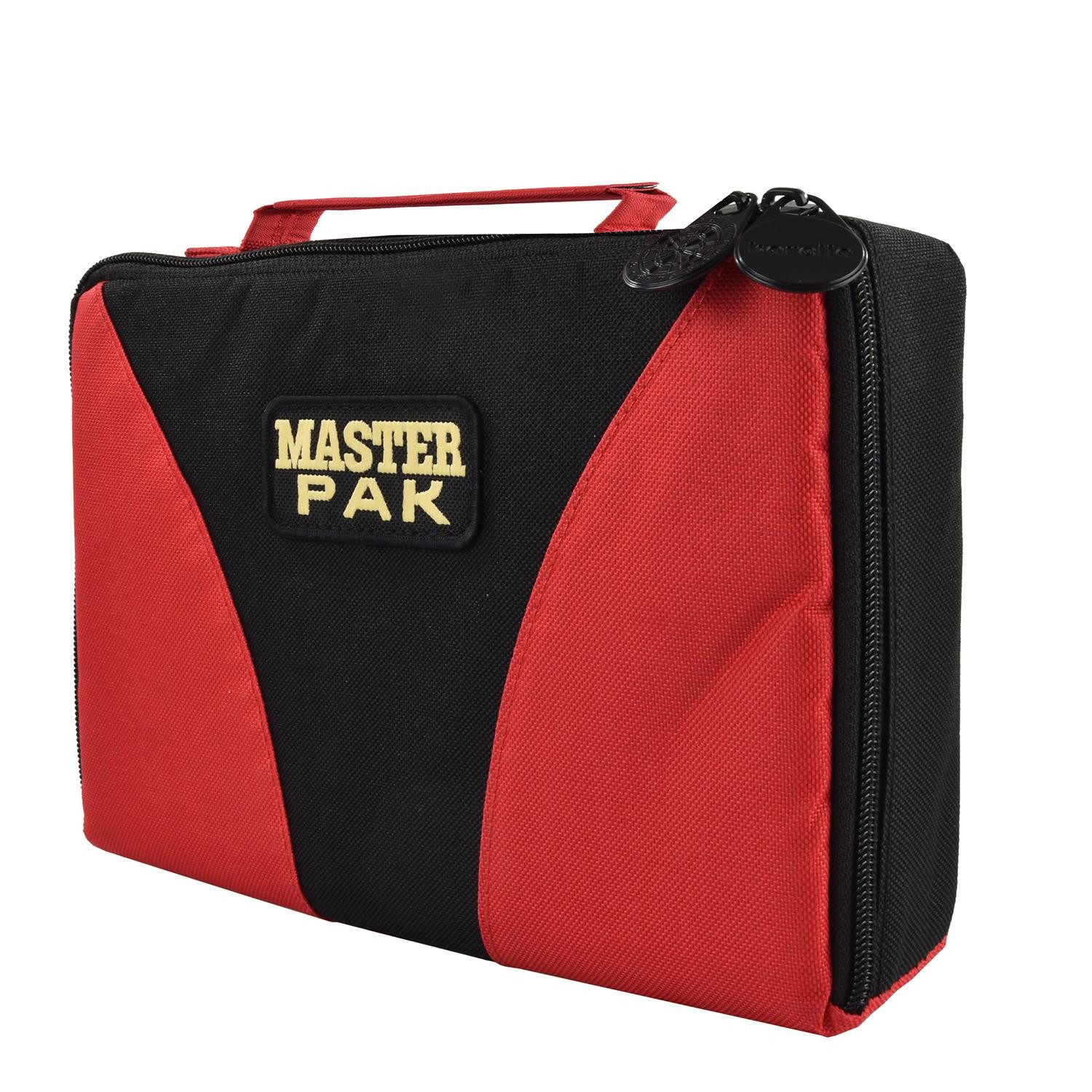 Dartpfeil Darttasche MASTER PAK - rot/schwarz