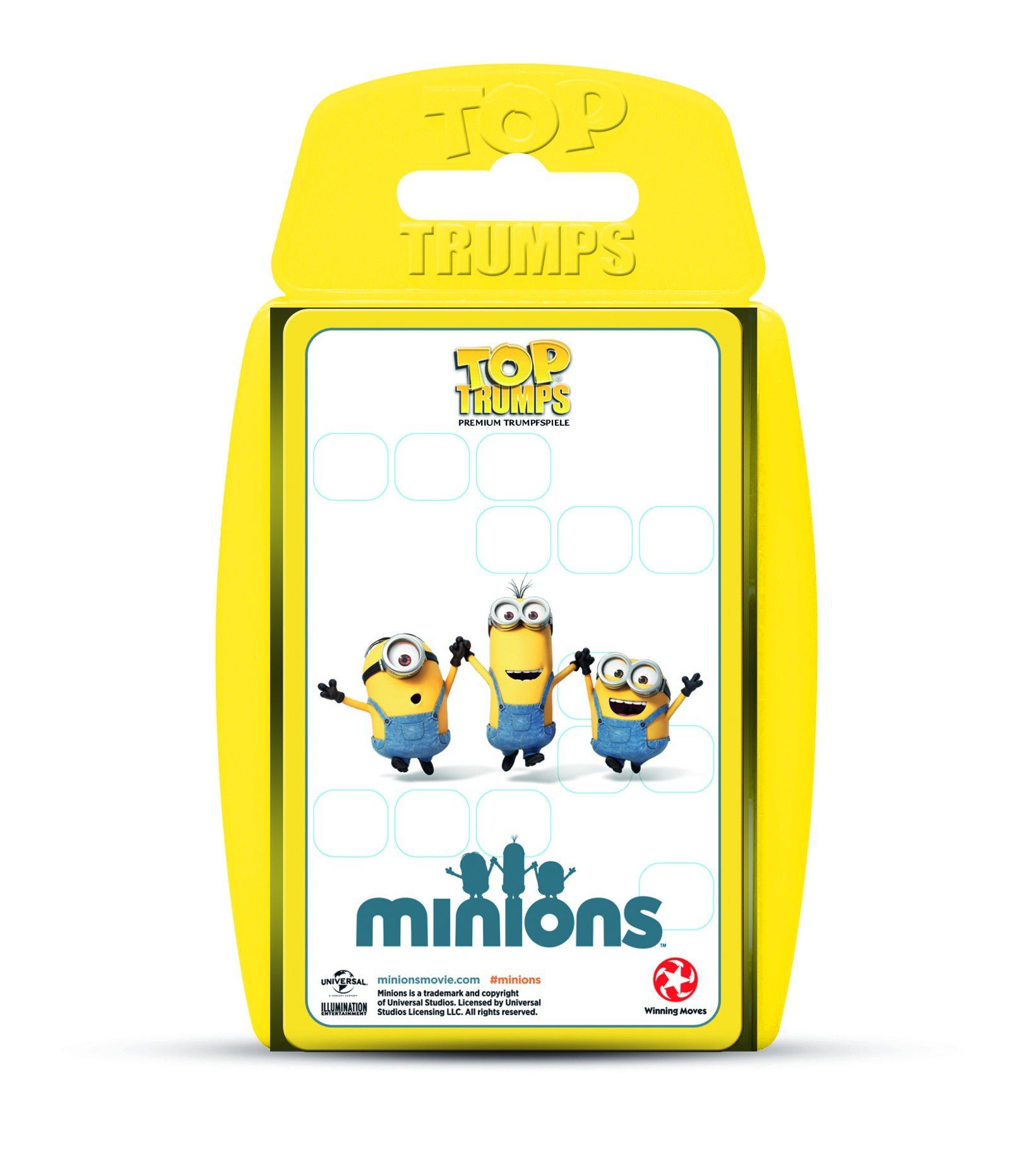 Winning Moves Spiel, Quartett Top Trumps - Minions