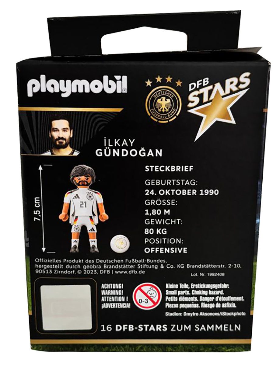 Playmobil® Spielfigur DFB Stars Ilkay Gündogan, Fußballer, Limitierte Auflage, Spielfigur mi