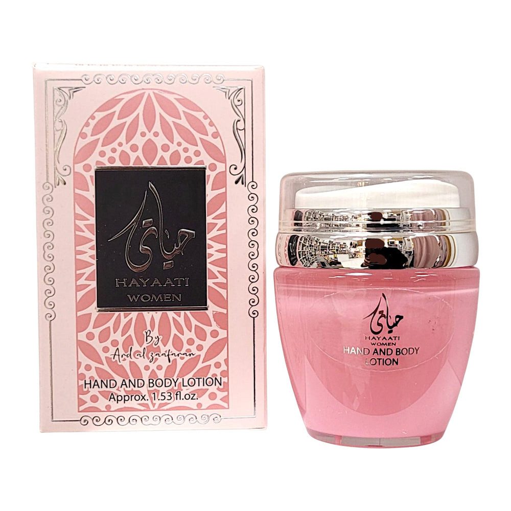 Ard Al Zaafaran Körpercreme Ard Al Zaafaran Hayaati Women Hand und Body Lotion 45ml