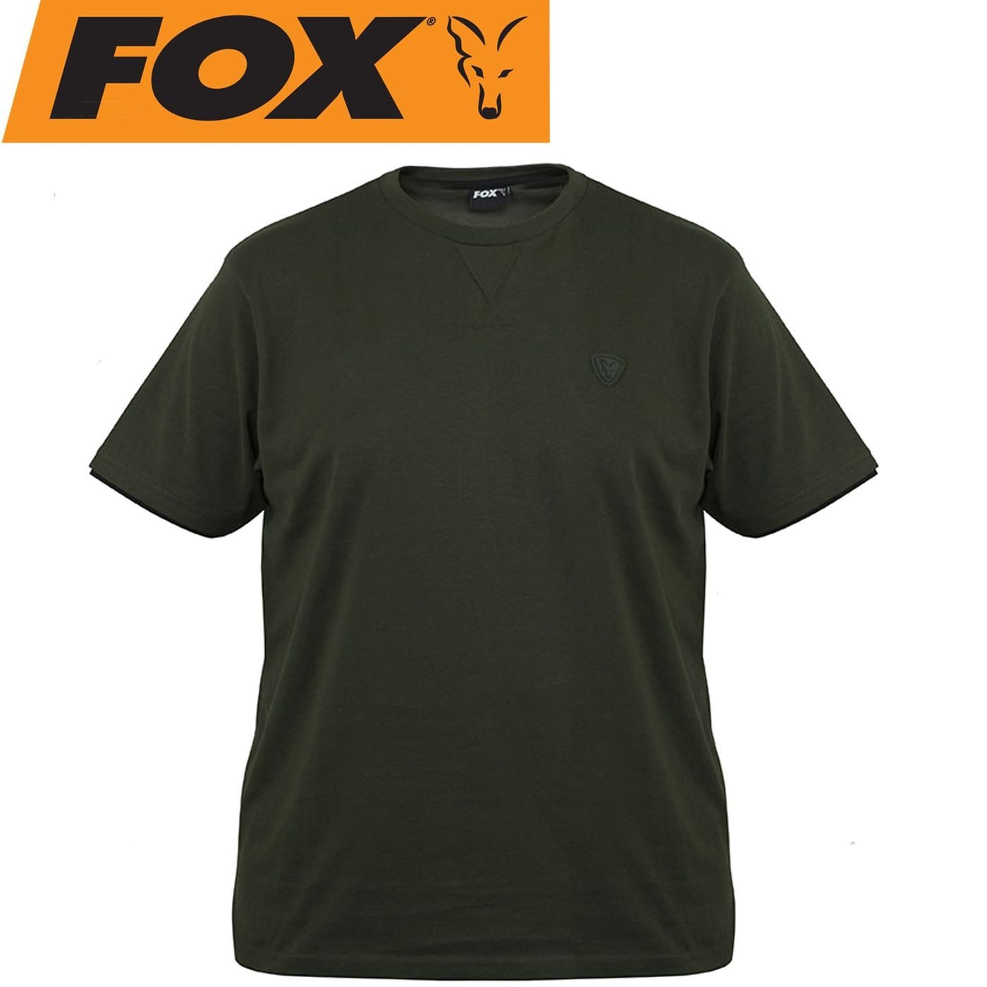 FOX International T-Shirt Fox Green Black T-Shirt - Angelshirt