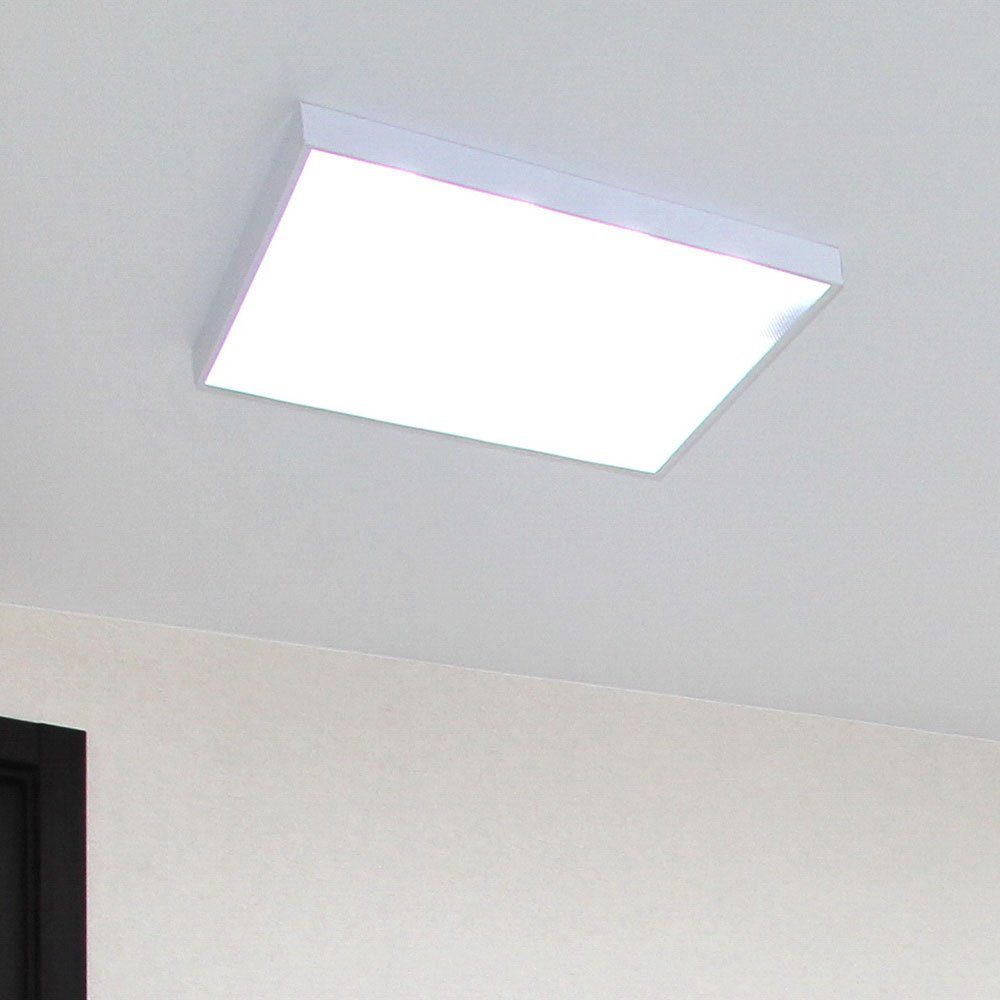 etc-shop LED Panel, LED-Leuchtmittel fest verbaut, Kaltweiß,  Tageslichtweiß, Einbaulampe Panel Deckenlampe LED Tageslichtleuchte  Bürolampe L 59,5cm