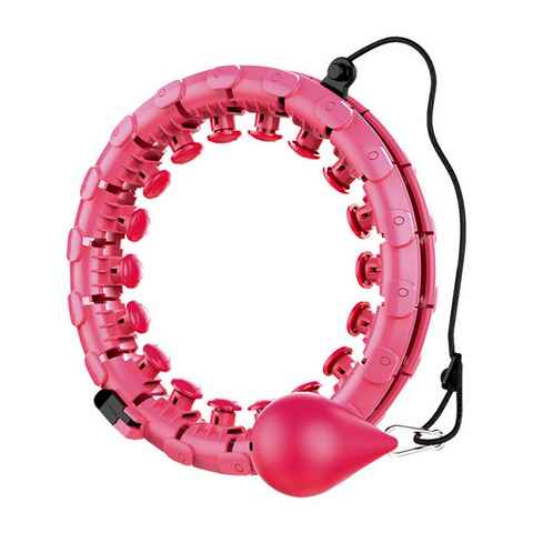 Welikera Hula-Hoop-Reifen 24 Smart Hula Hoop, einstellbare Massage Gewichtsverlust