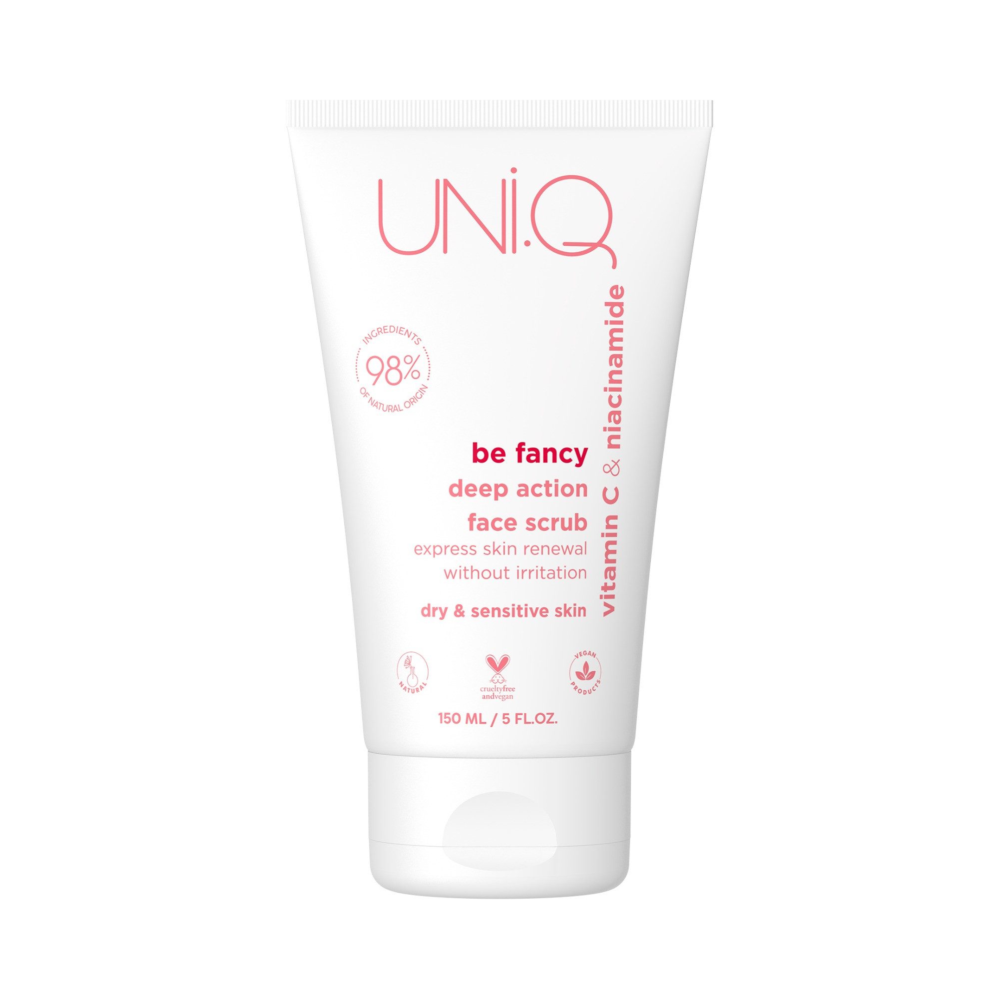 UNIQ Gesichtspflege Be Fancy Deep Action Gesichtspeeling 150 ml