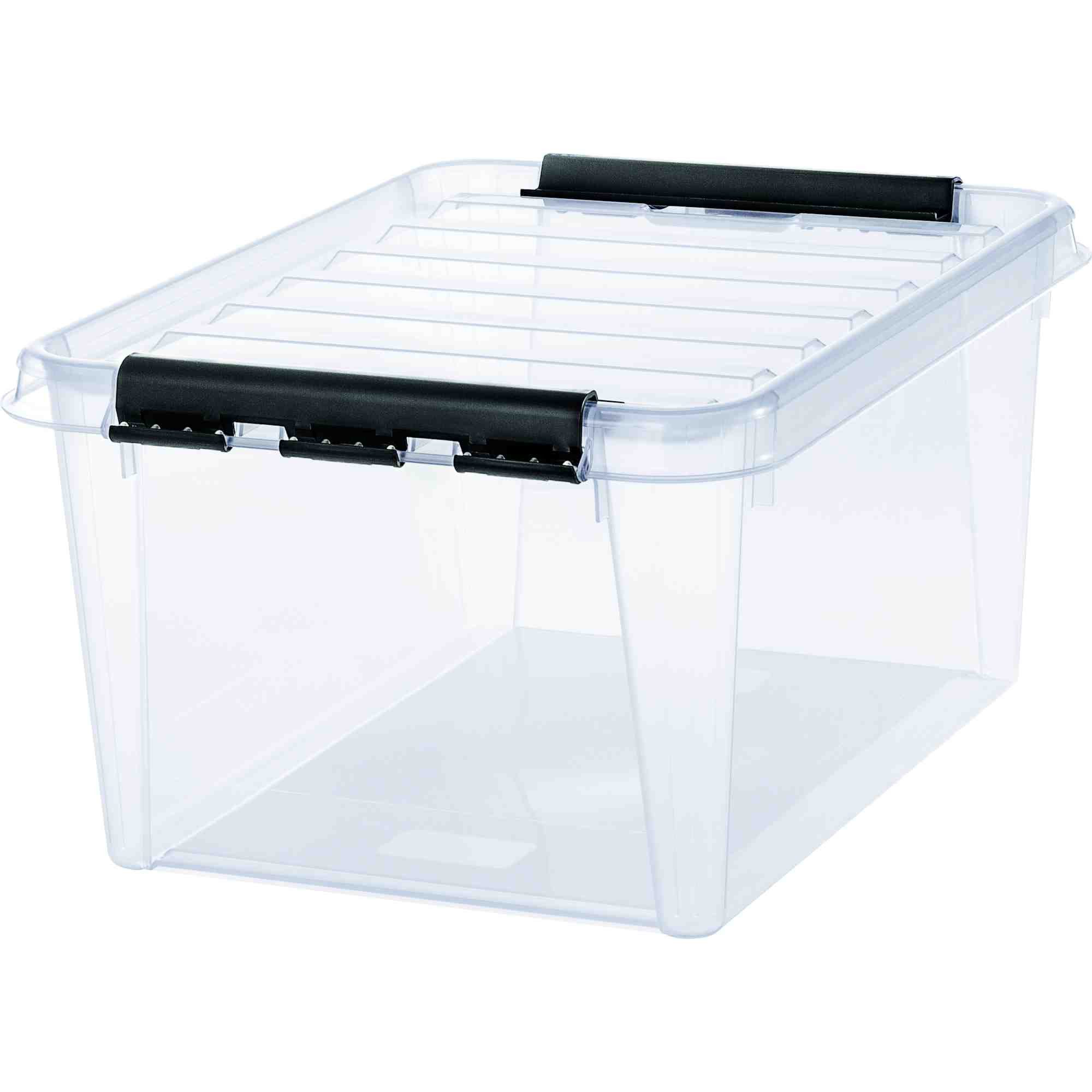 Orthex Aufbewahrungsbox Hobby Box 31 m. Deckel transparent, Mit Deckel, Stapelbar