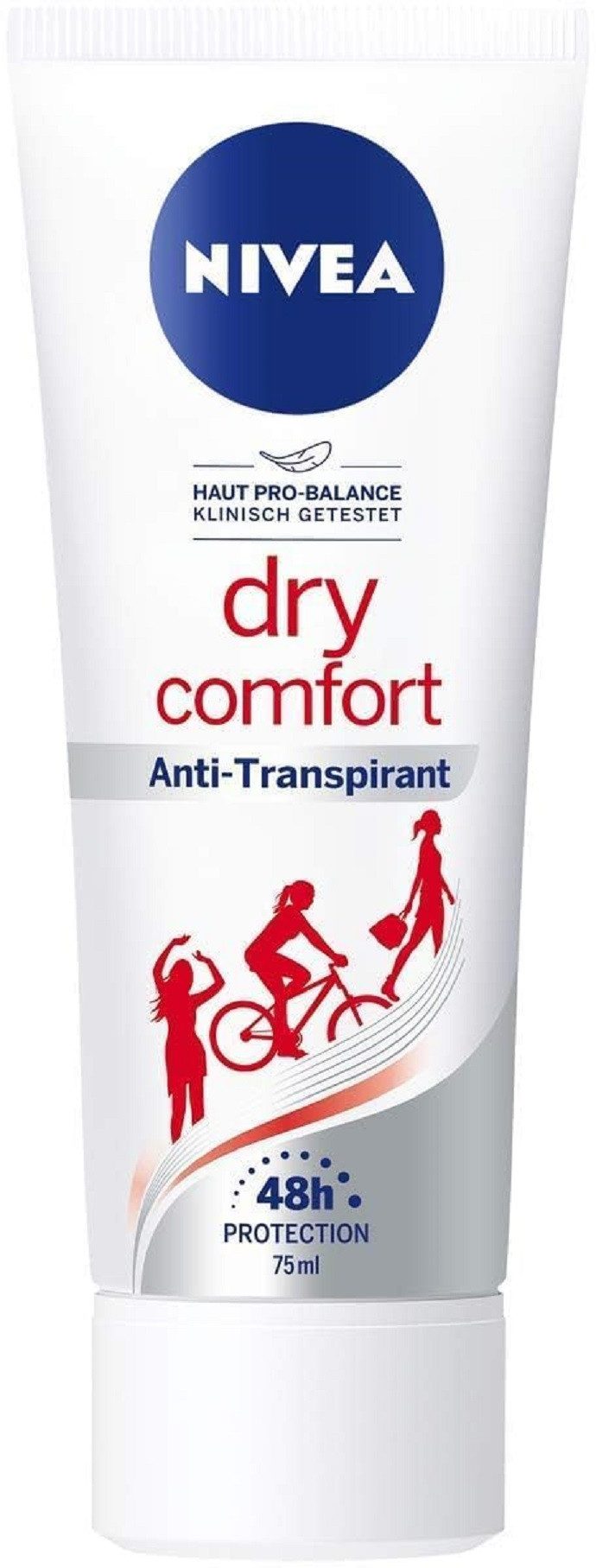 Deo-Creme Dry Comfort Deo Creme, Antitranspirant - 48h, (75 ml)