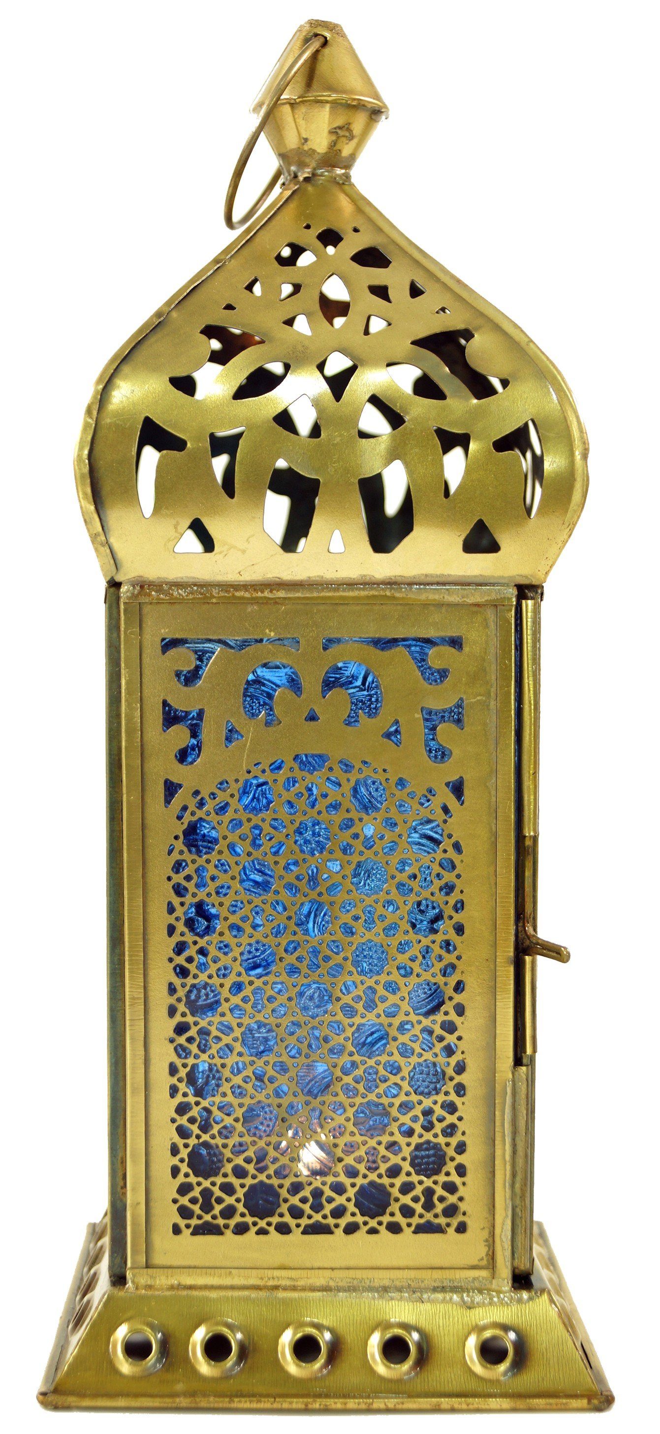 Guru-Shop Laterne Orientalische Metall/Glas Laterne in..