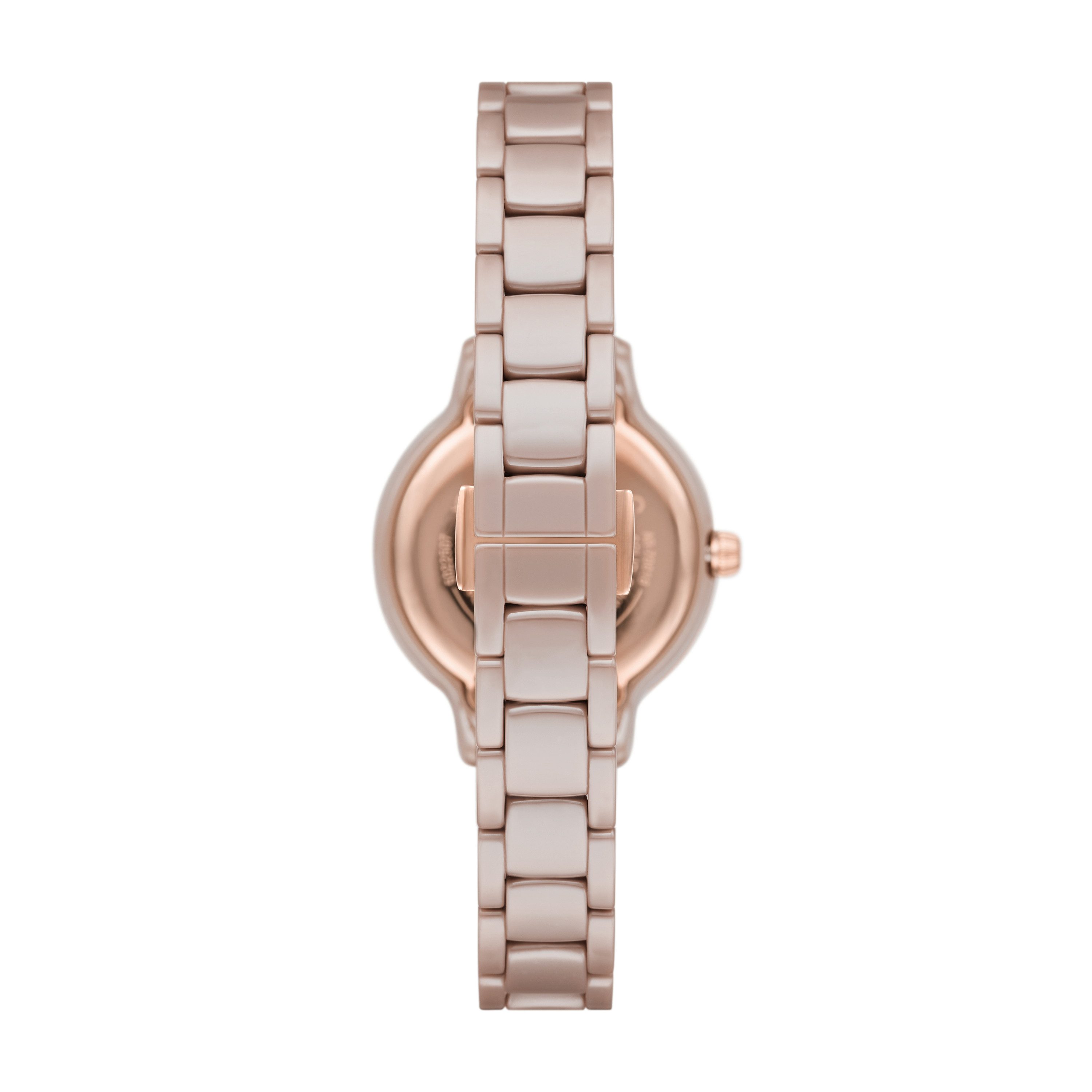 Emporio Armani Quarzuhr AR70018, Armbanduhr, Damenuhr, Keramik, analog, Glassteine