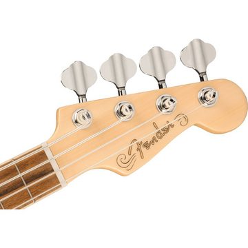 Fender Ukulele, Fullerton Precision Bass Ukulele Olympic White - Fretted Bass Ukulel