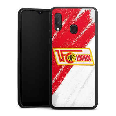 DeinDesign Handyhülle Offizielles Lizenzprodukt 1. FC Union Berlin Logo, Samsung Galaxy A20 Silikon Hülle Premium Case Handy Schutzhülle