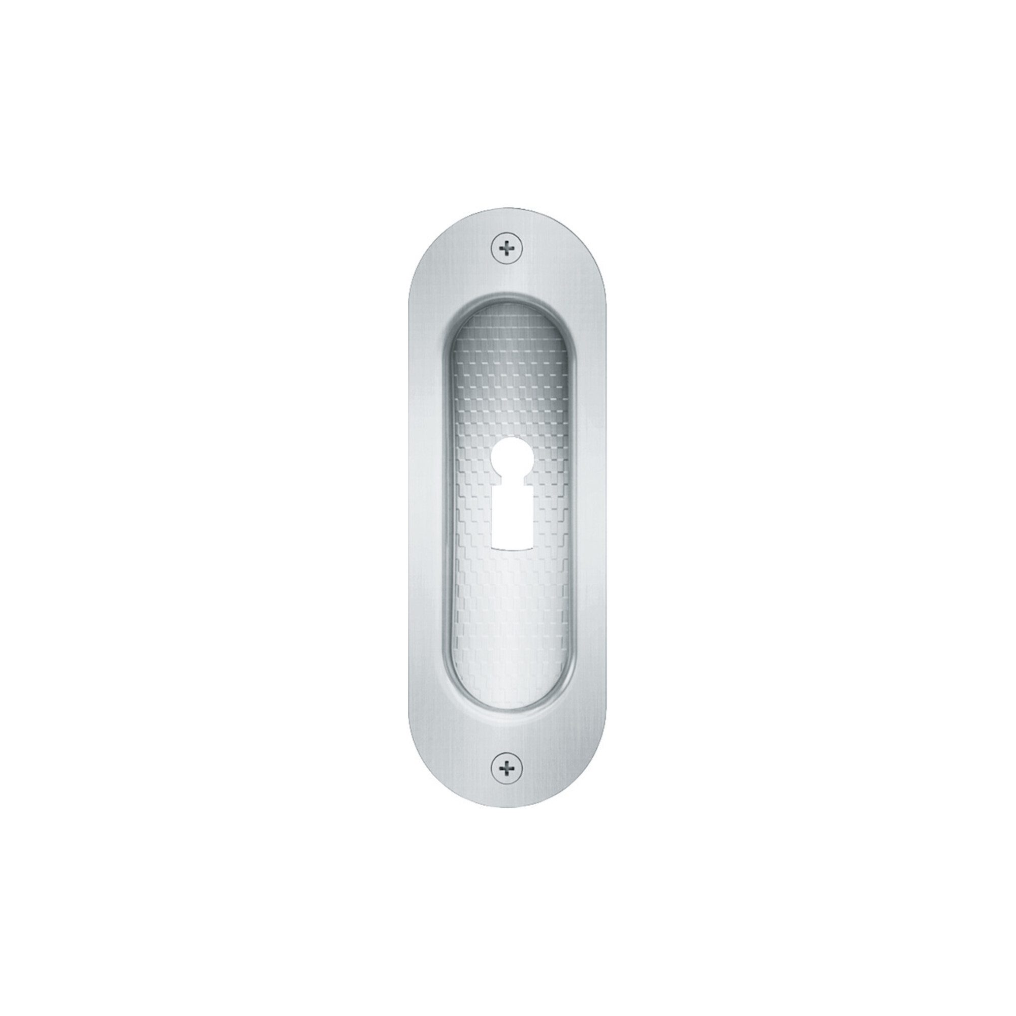 FSB Schiebetürmuschel Schiebetürmuschel 42 4212 BB L.120mm B.40mm VA 6204 ov. EL.-T. 11,5mm