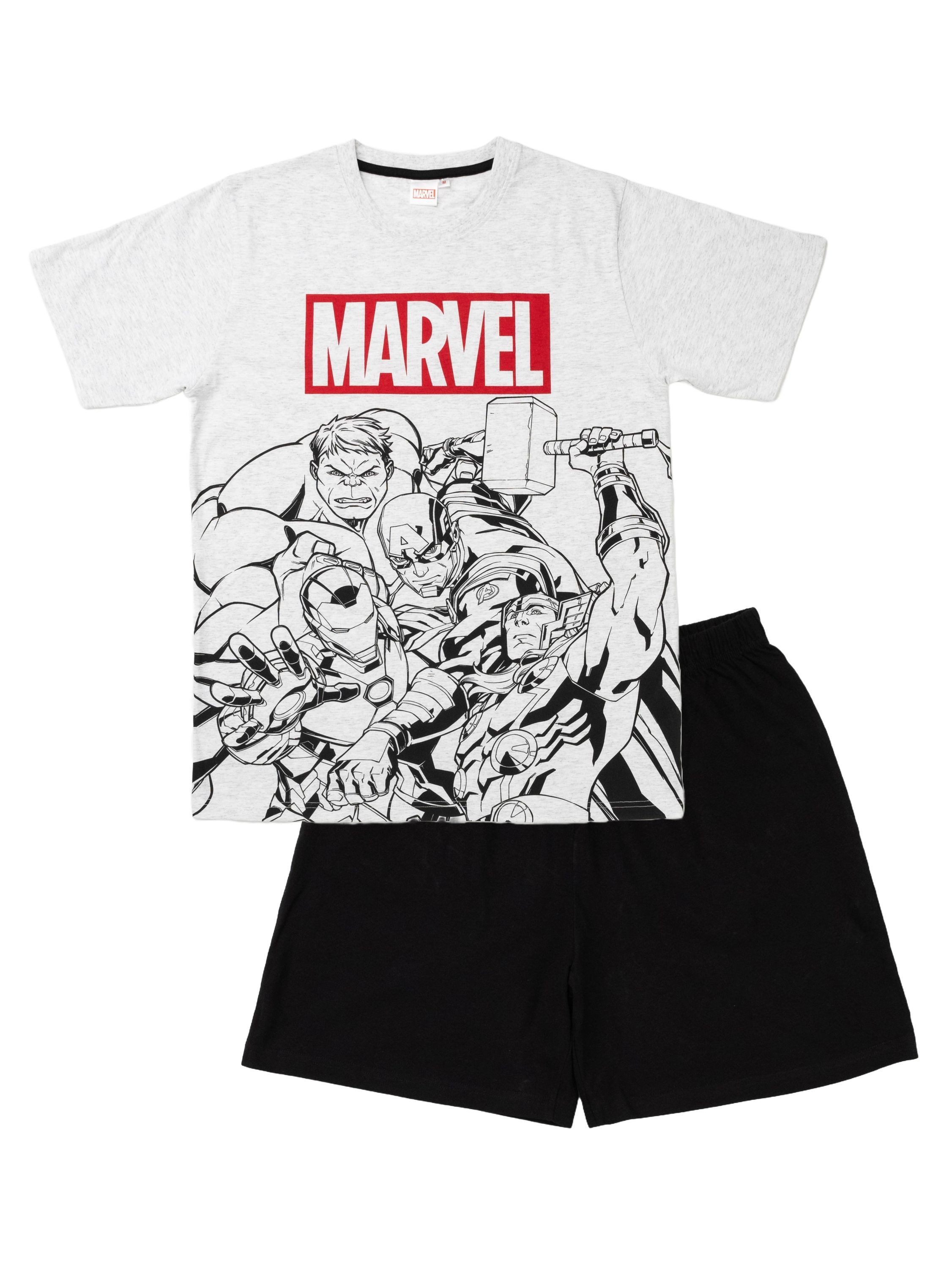 United Labels® Schlafanzug Avengers Shortama günstig online kaufen