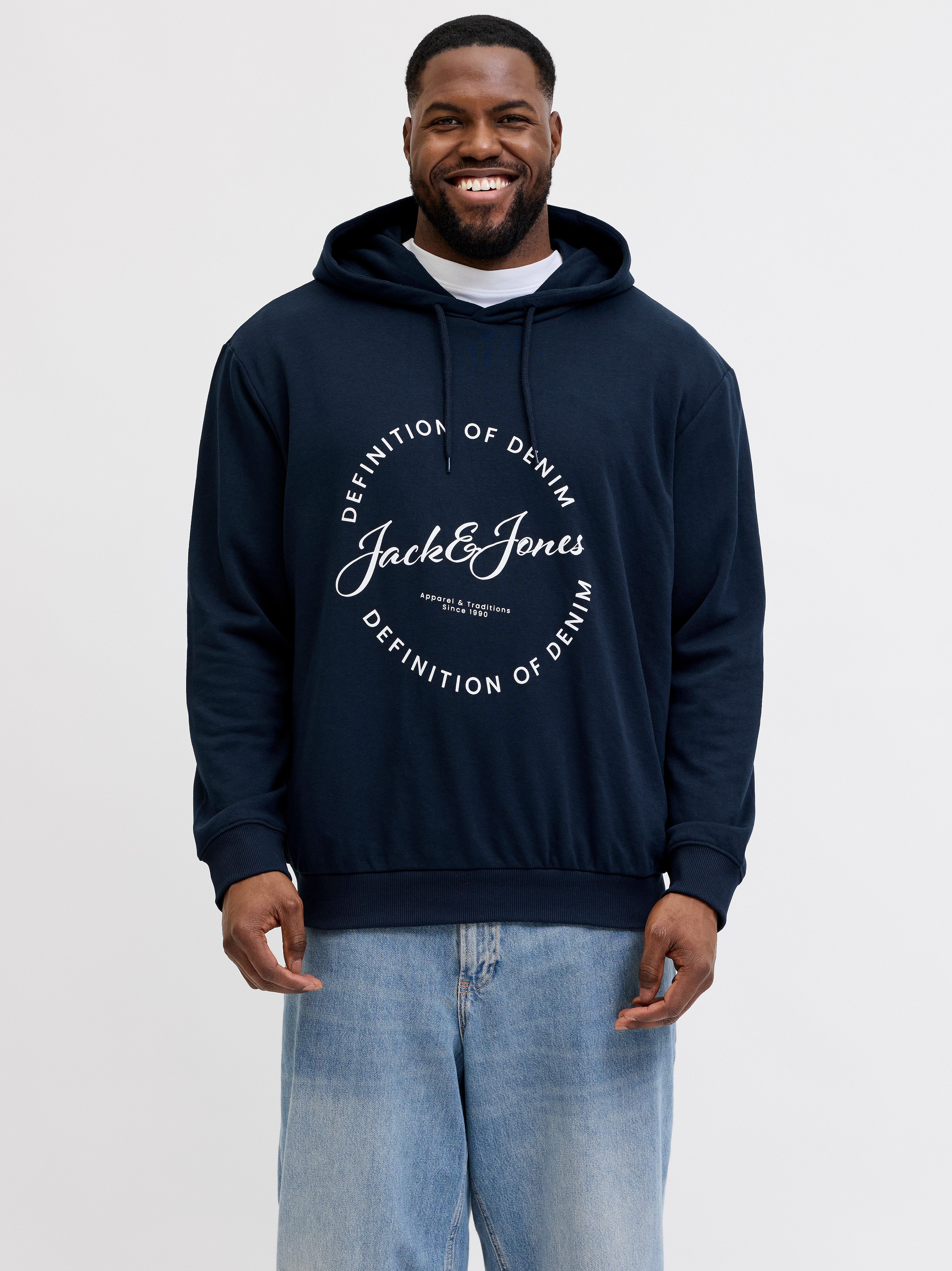 Jack & Jones PlusSize Kapuzensweatshirt JJGRAYSON SWEAT HOOD PLS