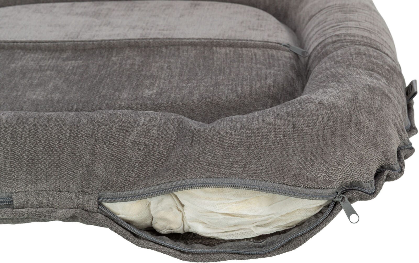TRIXIE Tierkissen Vital Kissen Lennox - grau - 70 × 55 cm