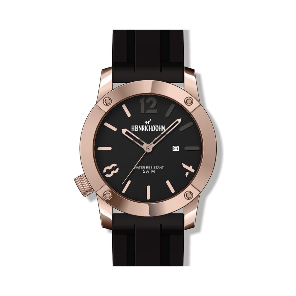 Heinrichssohn Luxusuhr GE-Schalke HS1014C Herrenuhr