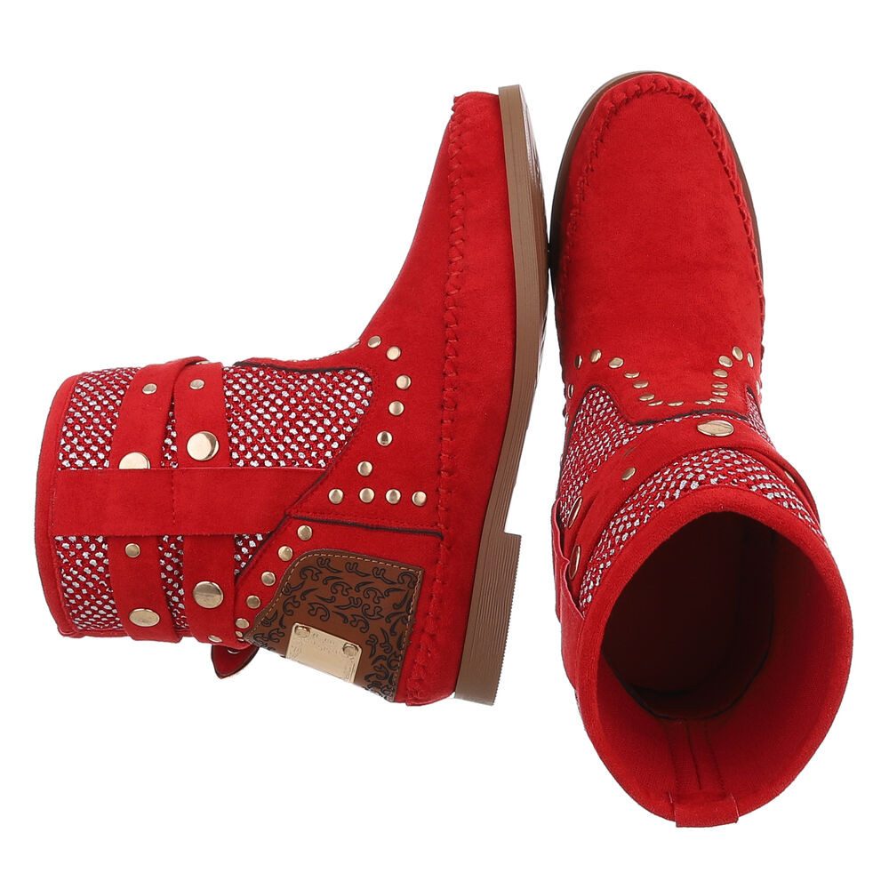 Ital-Design Damen Cowboyboots Boho/Hippie Stiefelette (88843859) Blockabsat günstig online kaufen
