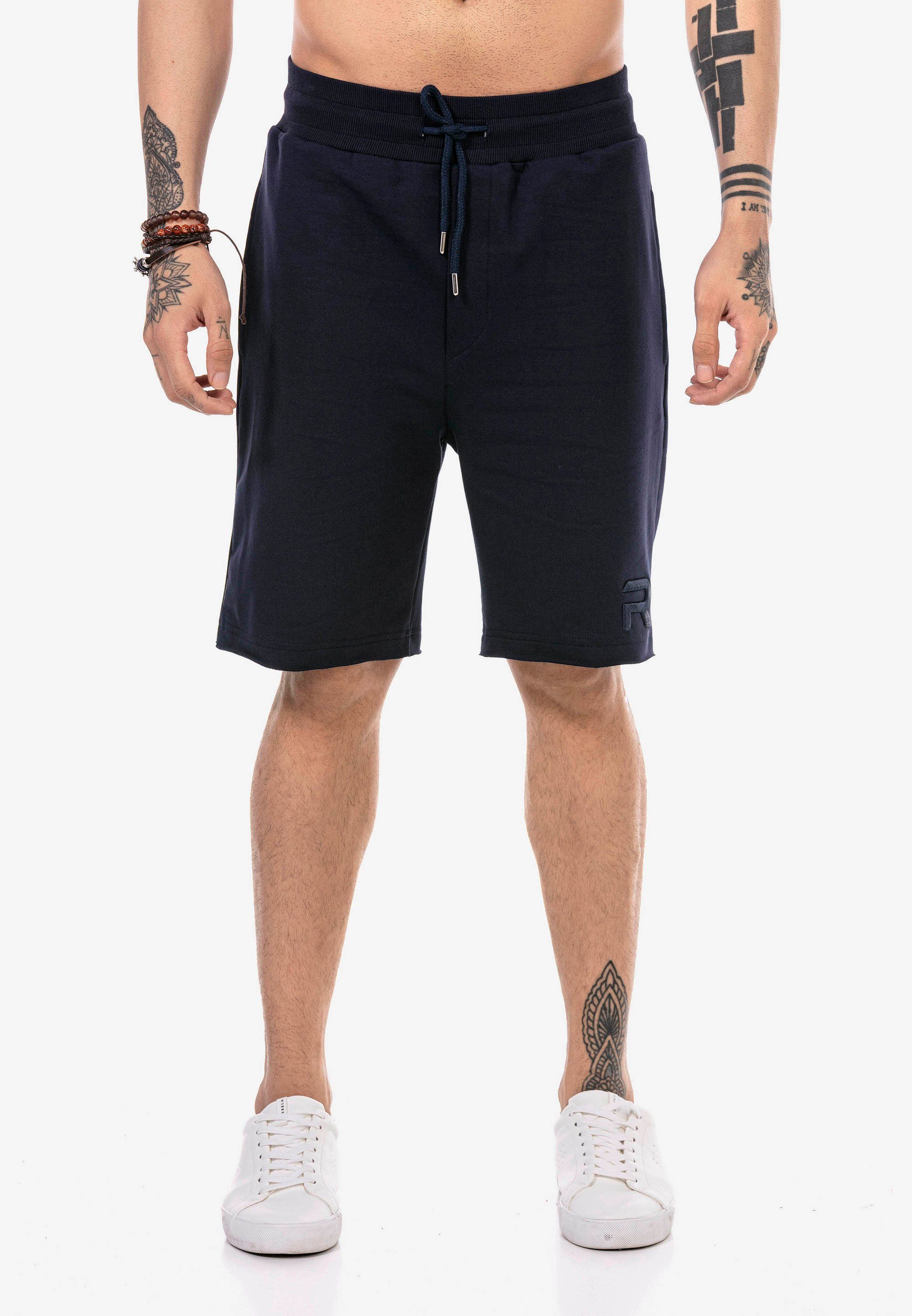 RedBridge Shorts Lincoln mit Stickerei dunkelblau