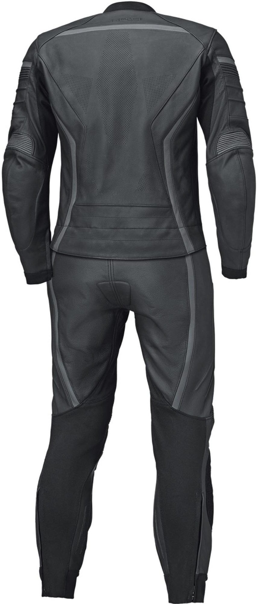 Held Biker Fashion Motorradkombi Spire 2 2-Teiler Motorrad Lederkombi Verbindungsreißverschluss,Ellenbogenprotektoren enthalten,Hüftpro