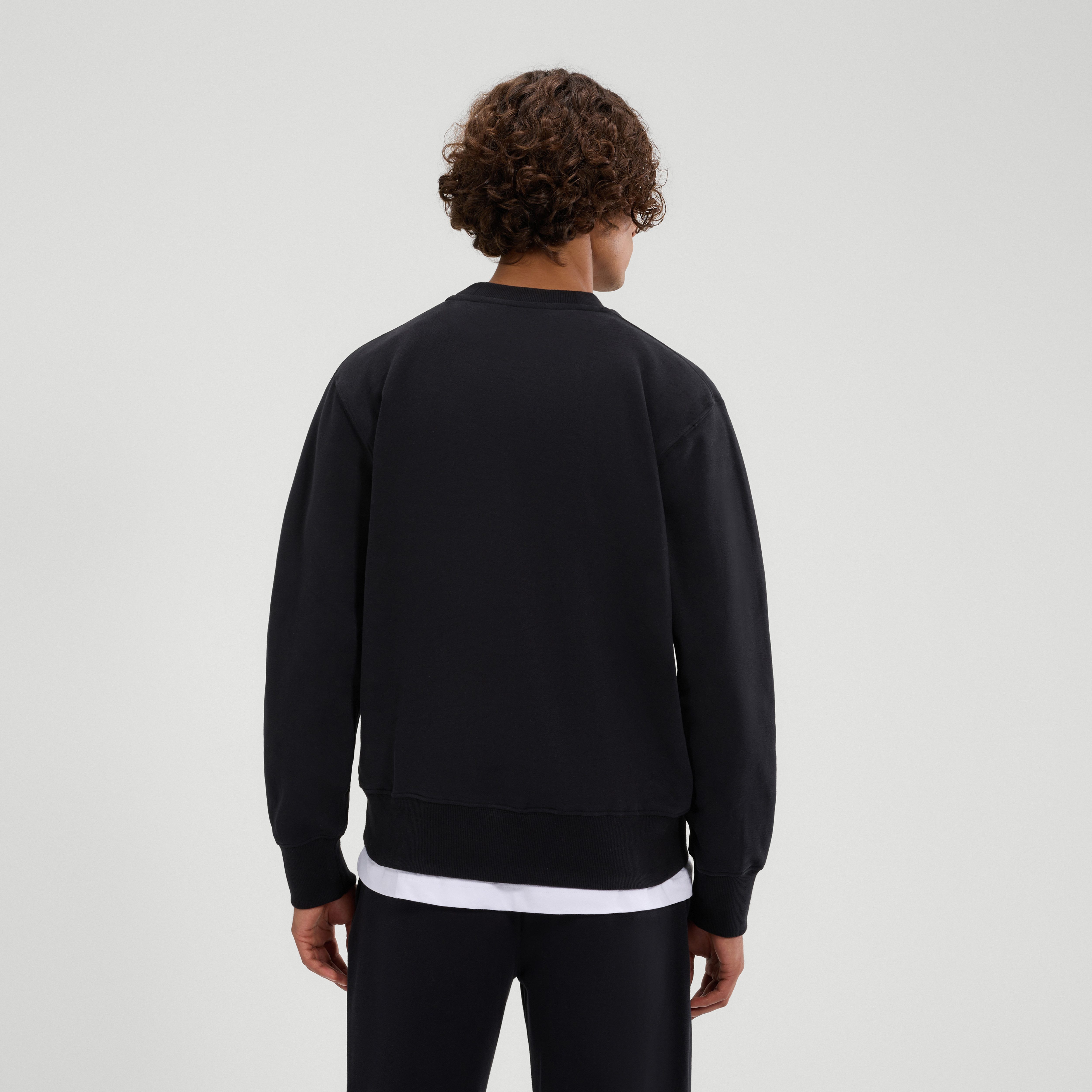 Ellesse Sweatshirt CORCOLLE SWEATSHIRT mit Rundhalsausschnitt, ohne Verschluss, aus Baumwolle und Polyester