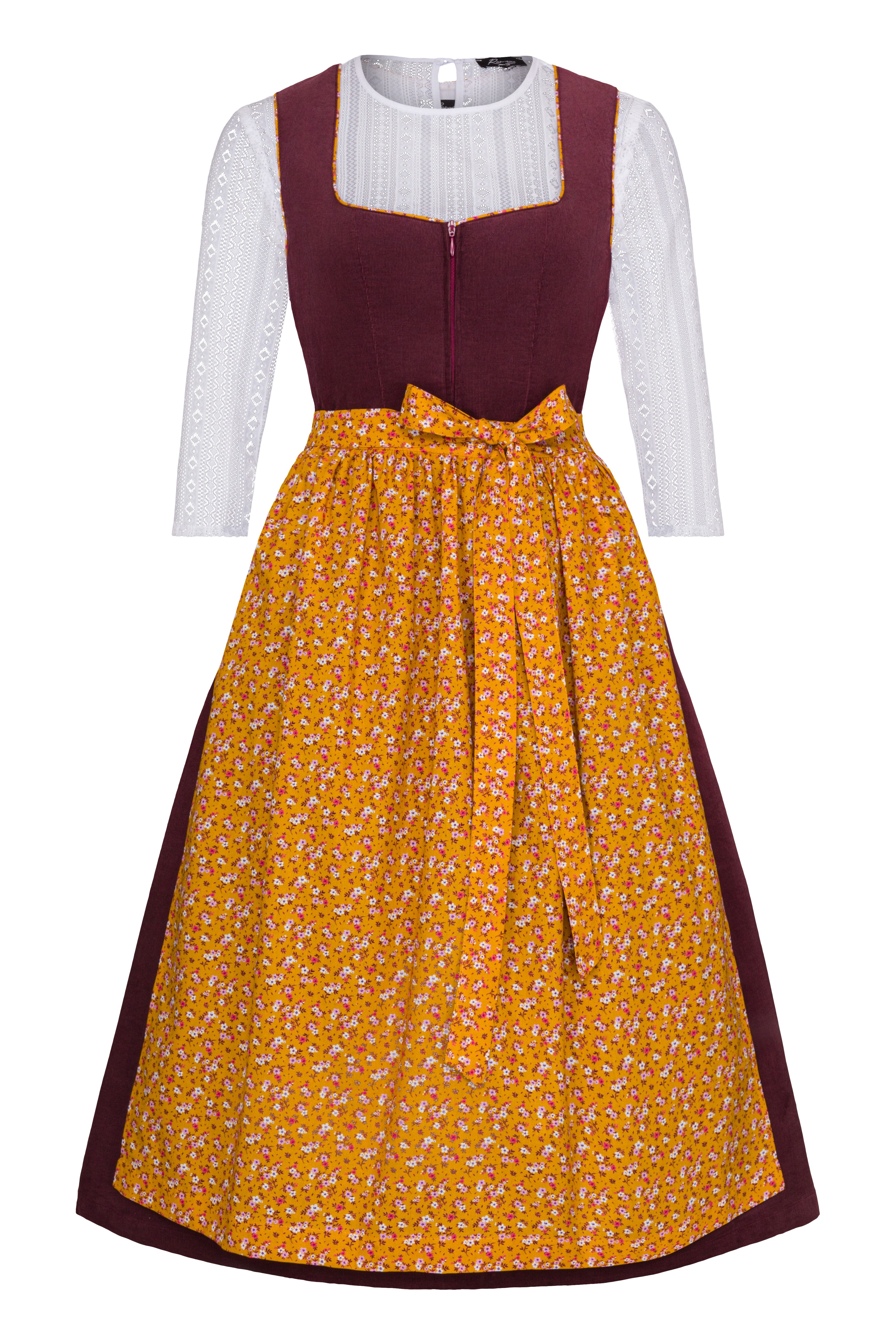 Ramona Lippert Dirndlbluse Lea 3/4 Arm Spitze