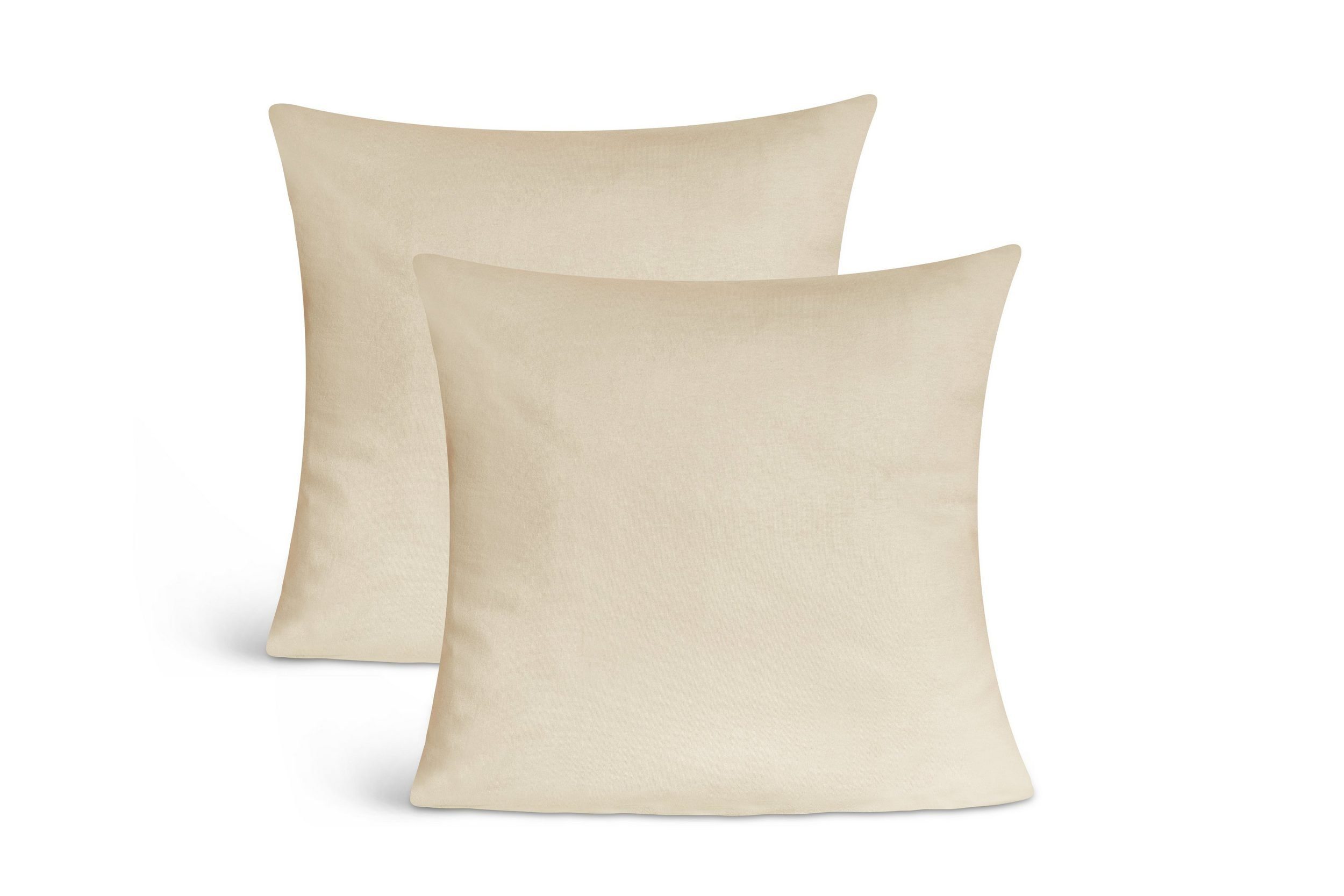 leevitex® Kissenbezüge Kissenbezug, 2er Set, feine günstig online kaufen