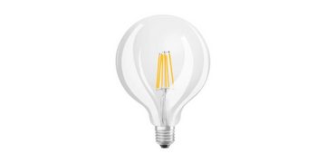 Ledvance LED-Leuchtmittel Classic Globe 125 LED Lampe 11W Dimmbar Glühbirne Leuchtmittel 2er, E27, 2 St., neutralweiss, Energiesparend,Filament,15000 Lebensdauer,4000K