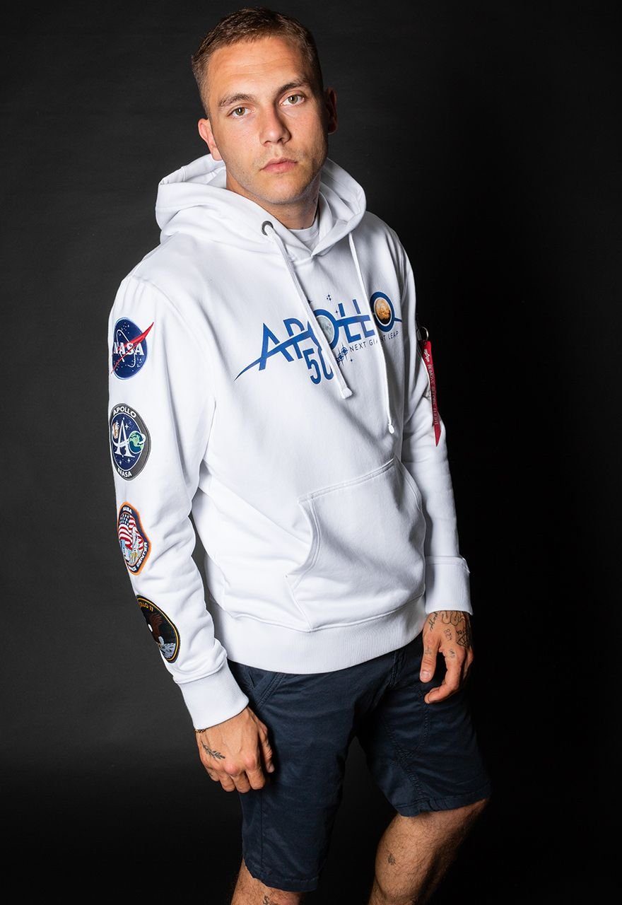 Alpha Industries Kapuzenpullover Apollo 50 Patch Hoody, Kapuzenpulli