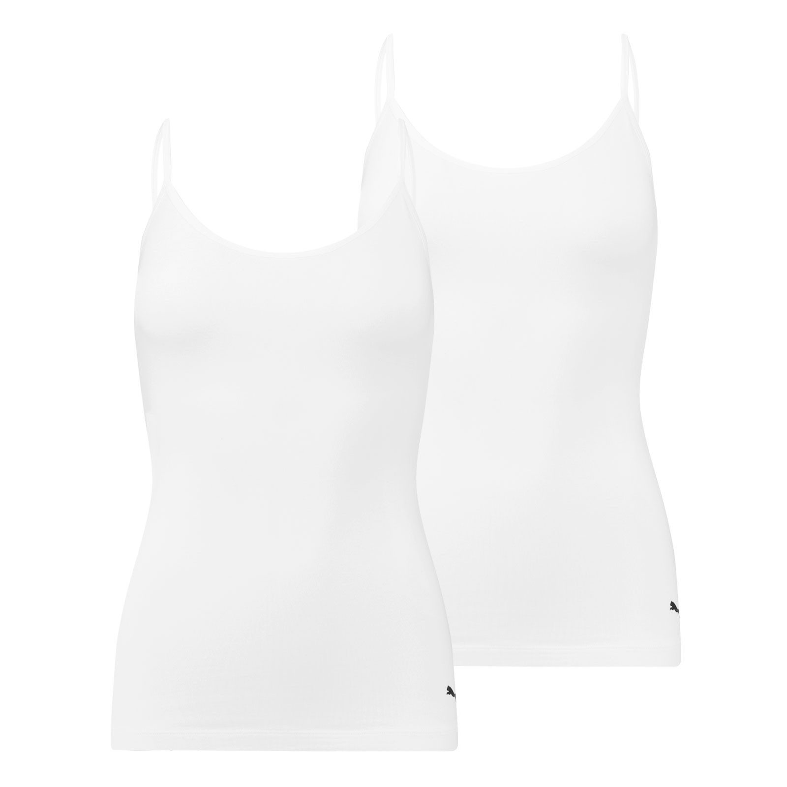 PUMA Spaghettitop 2er Pack Camisole mit verstellbaren Trägern günstig online kaufen