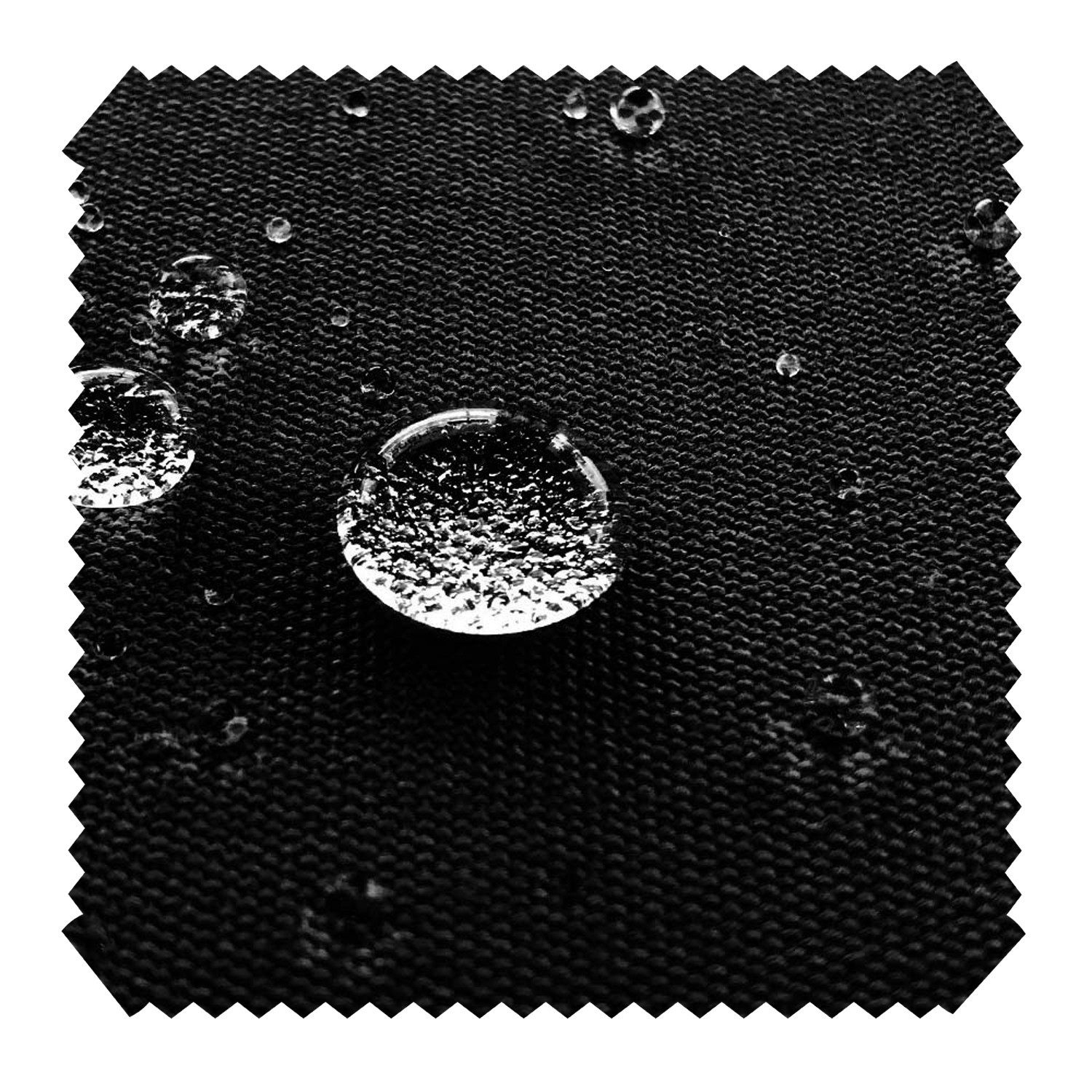 novely® Stoff ARAGON WATERPROOF UV+ Outdoor-Stoff in Baumwoll-Optik, Antibakteriell, UV-beständig, wasserabweisend, Meterware, 1lfm