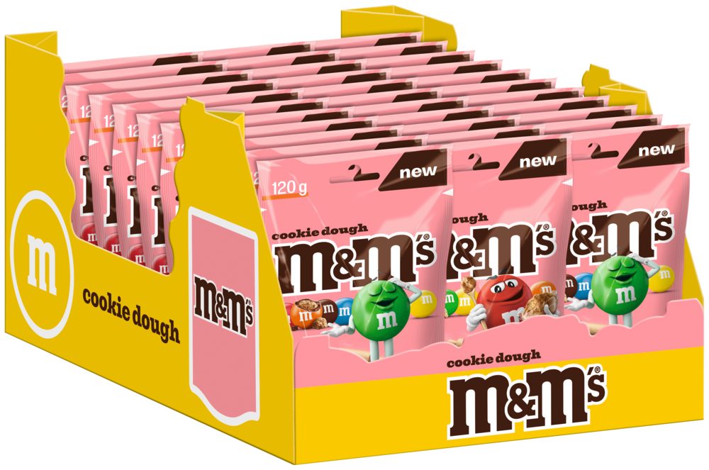 M&M's Süßigkeit M&M'S Cookie 33x120g