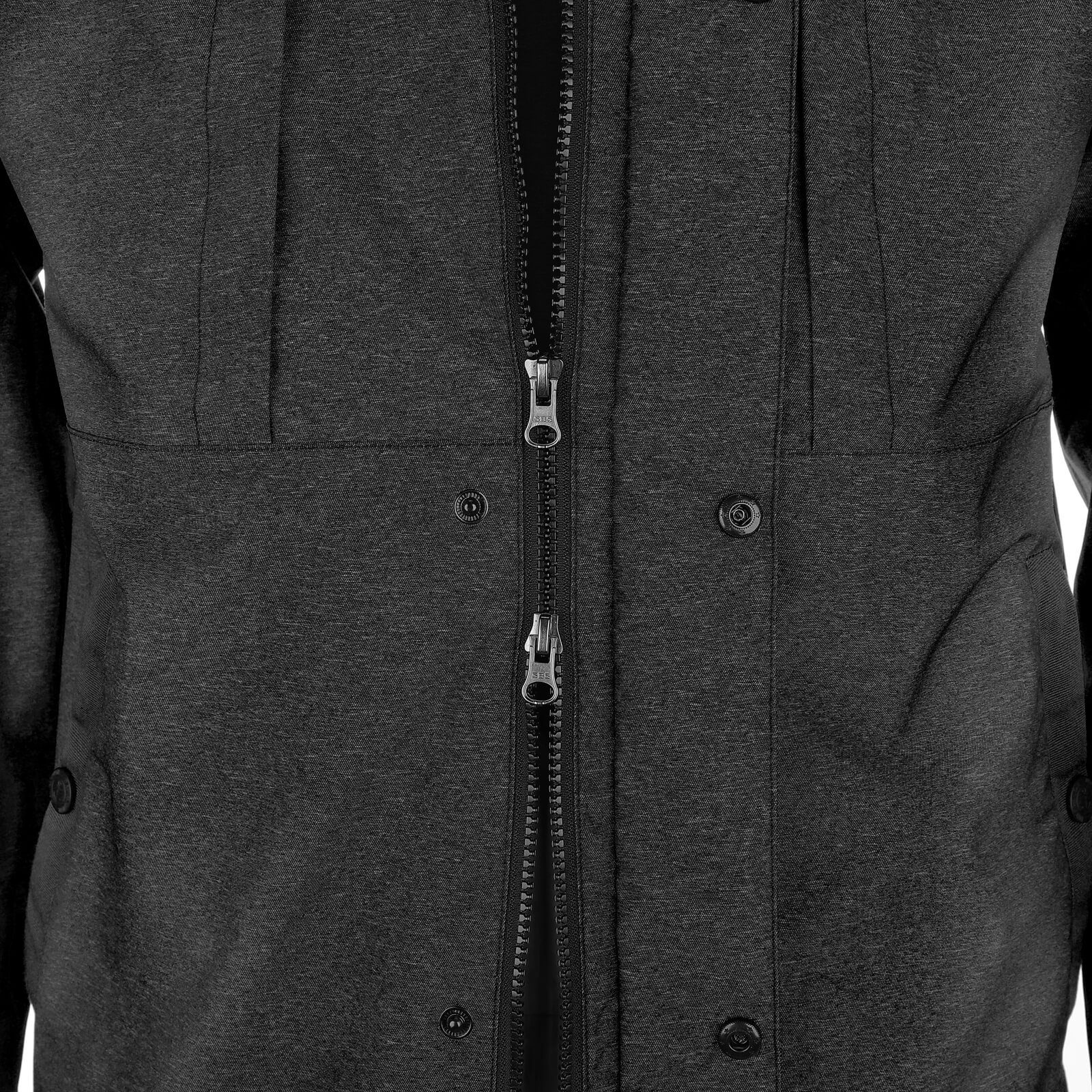 Dry Fashion Funktionsjacke Emden Herren Jacke Emden Meliert - Outdoor-Jacke Wasserdicht mit Innenfutter