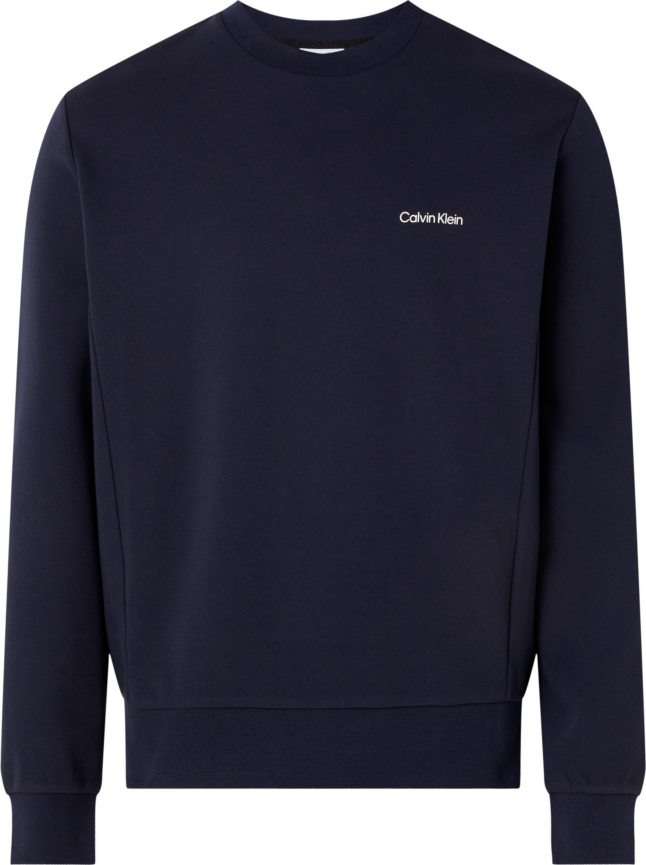 Calvin Klein Big&Tall Sweatshirt Logoschriftzug marine mit