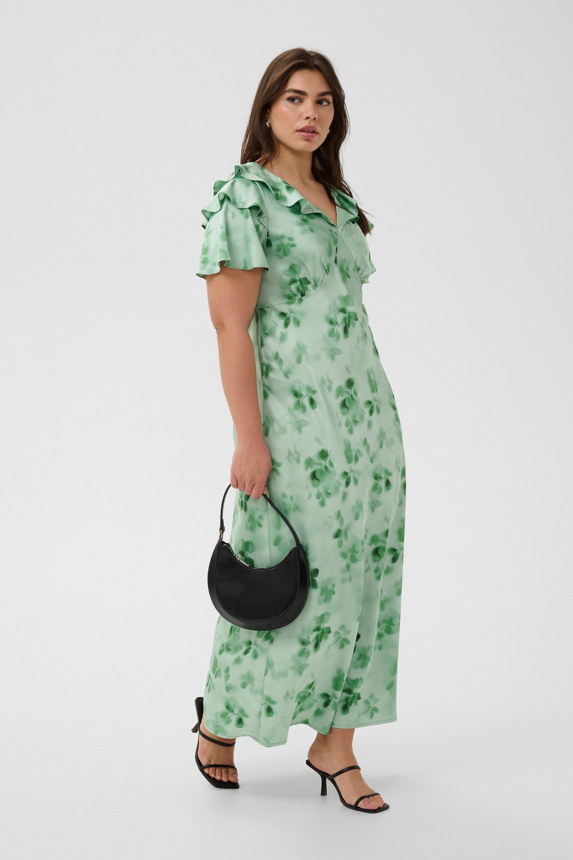 KAFFE Curve Blusenkleid Kleid KCjamie Große Größen – Bild 2 von 5