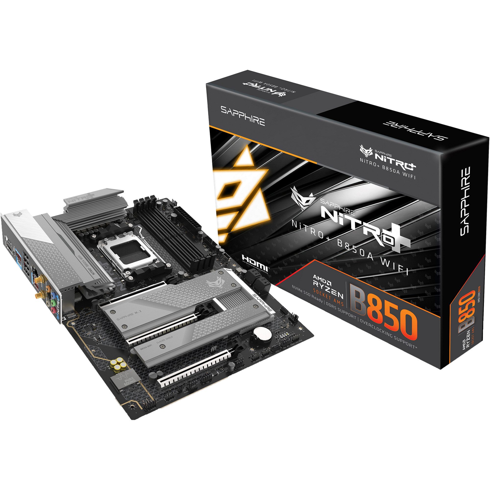 Sapphire SAPPHIRE NITRO+ B850A WIFI7, Mainboard Mainboard