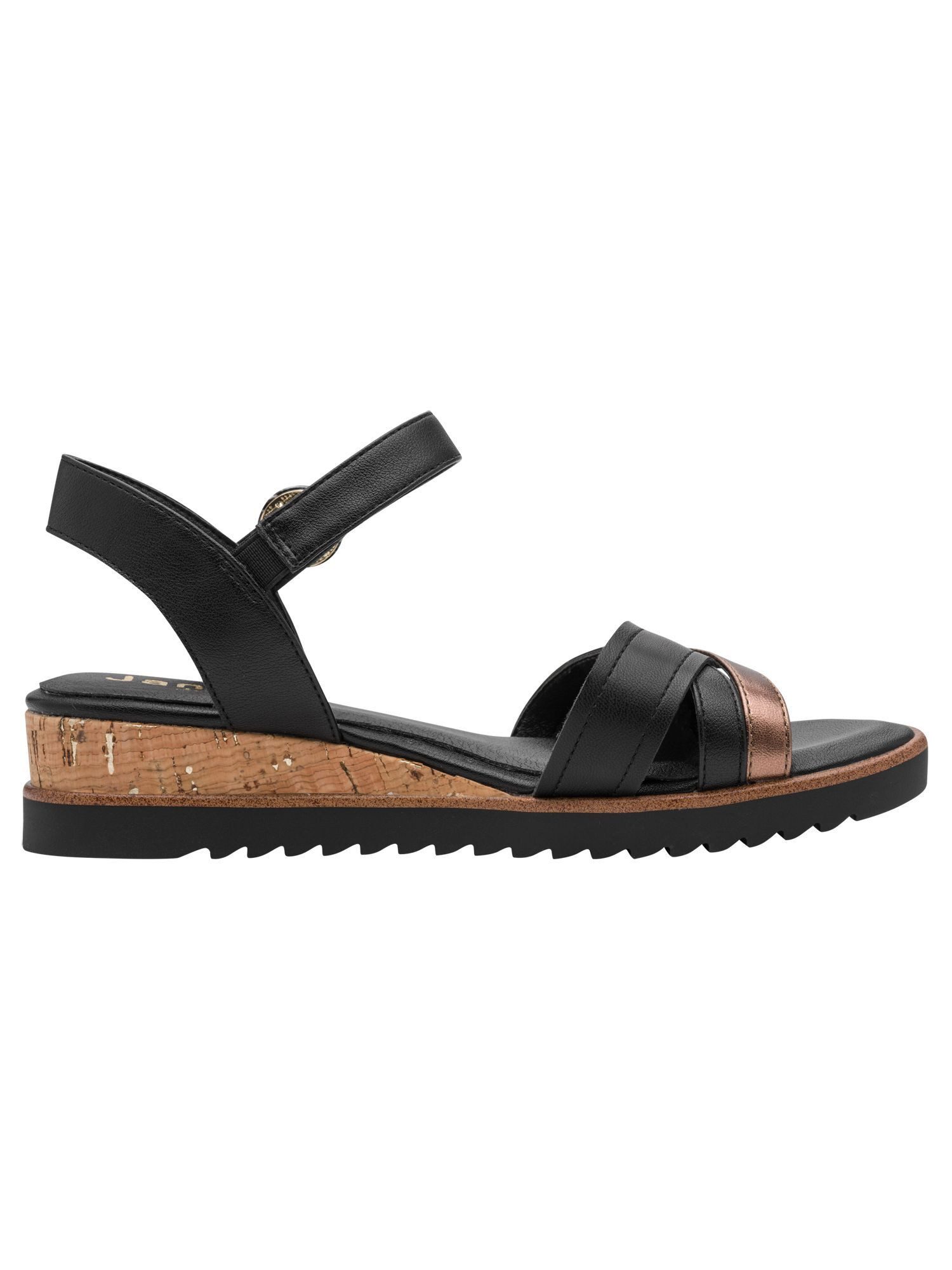 Jana Vegan Vegan kein Absatz 8-28762-46 Plateausandaletten Vegan