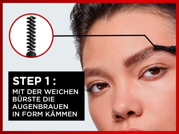 L'ORÉAL PARIS Augenbrauen-Stift Augenbrauen Paris L'Oréal 24h Brows Pencil, Browliner Infaillible für ausdrucksstarke