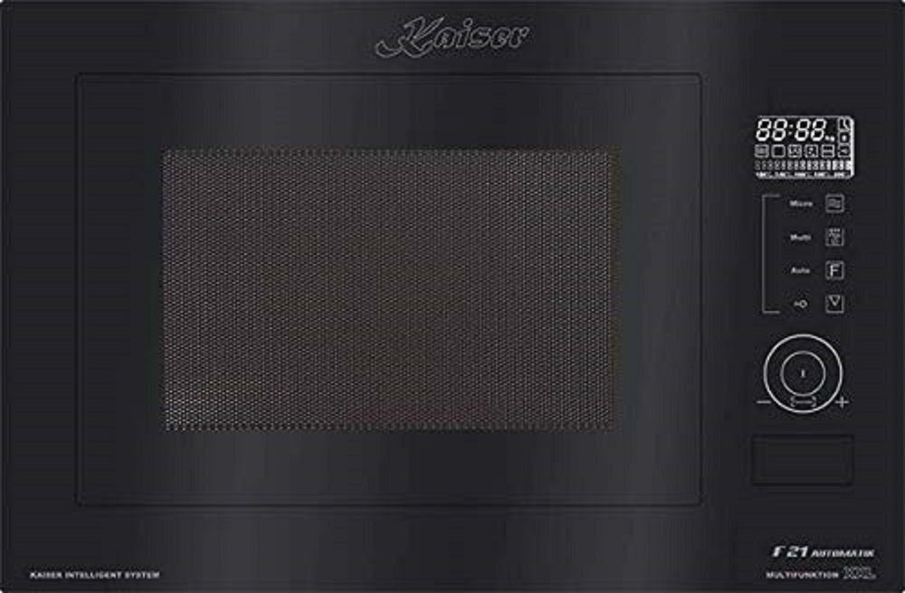 Kaiser Küchengeräte Mikrowelle EM 2510, Grill, Automatikprogramme, Mikrowelle, Heißluft, Auftauen, 25 l, Einbau Multifunktions-Mikrowelle mit Backofen 25 l
