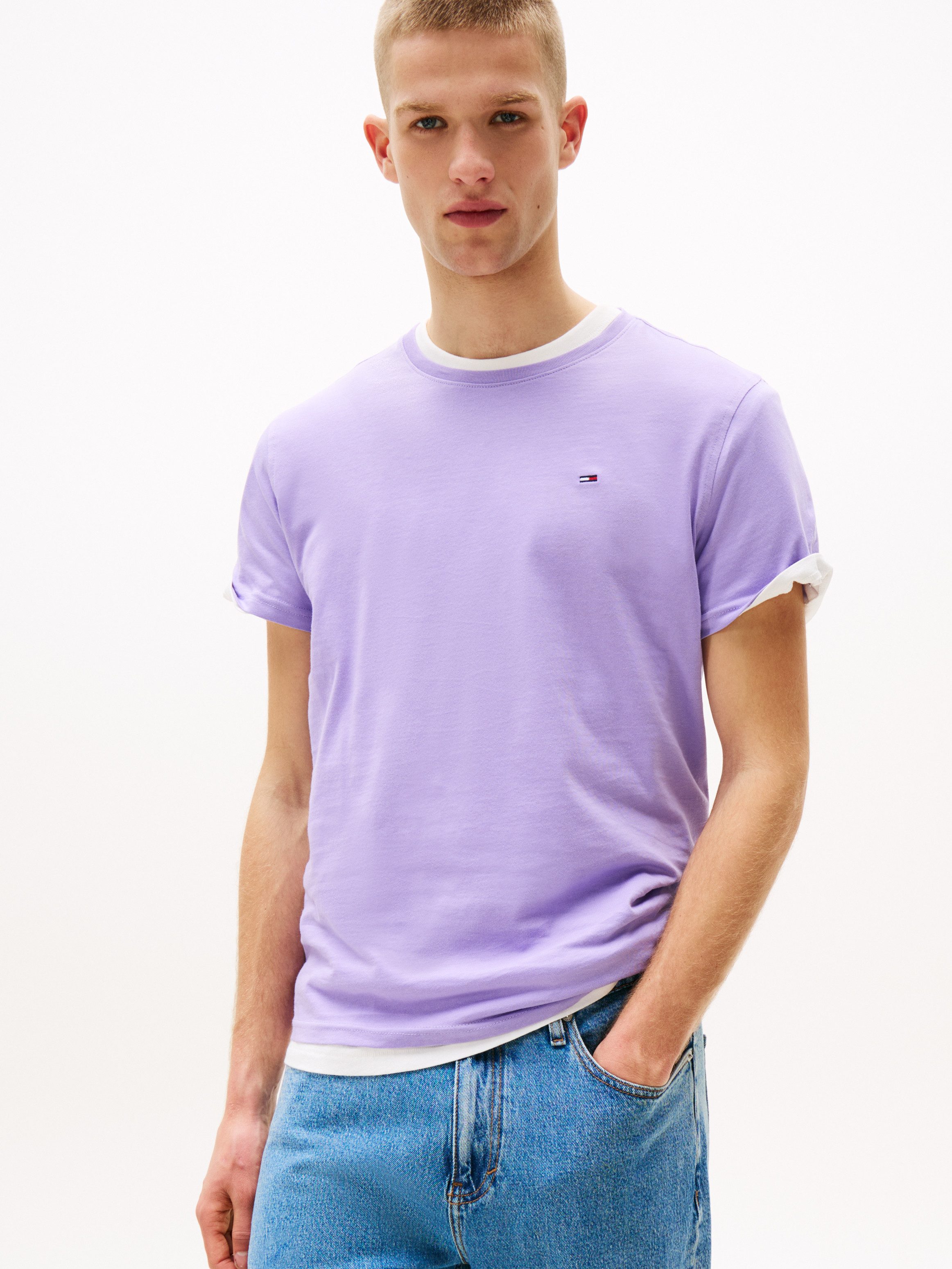 Tommy Jeans T-Shirt TJM ESSENTIAL SOLID günstig online kaufen