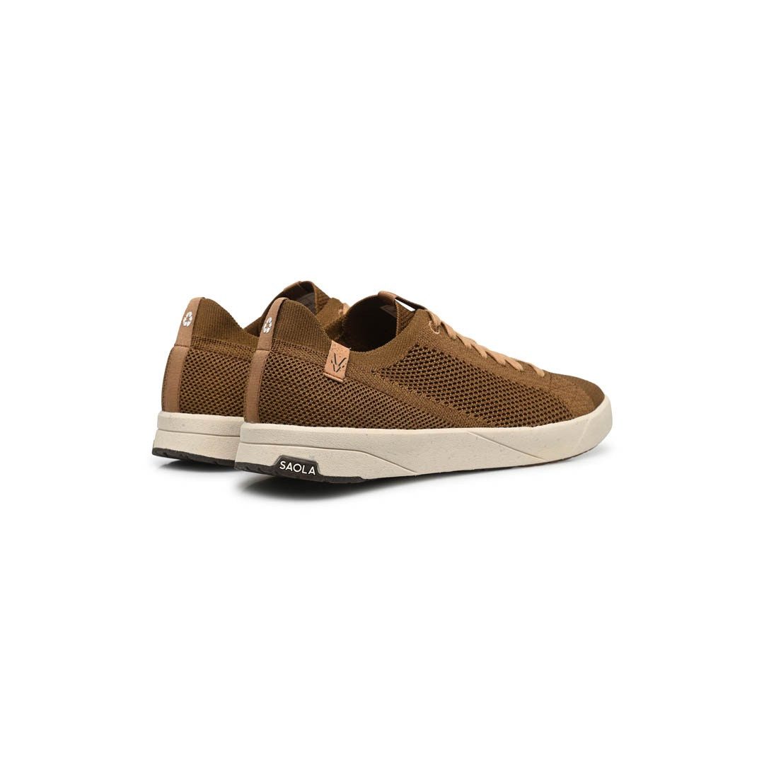SAOLA Cannon Knit 2.0 chocolate/braun Herren Sneaker