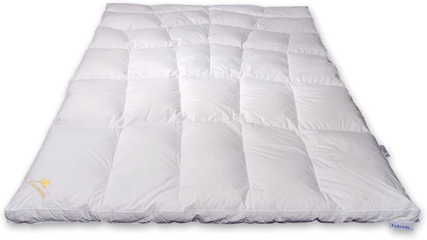 Daunenbettdecke, »SCHLAFKÖNIG Daunendecke extra warm«, SCHLAFKÖNIG, Füllung: 100 % Daunen, in 135×200 und 155×220, allergikerfreundlich, 6 cm hoher…