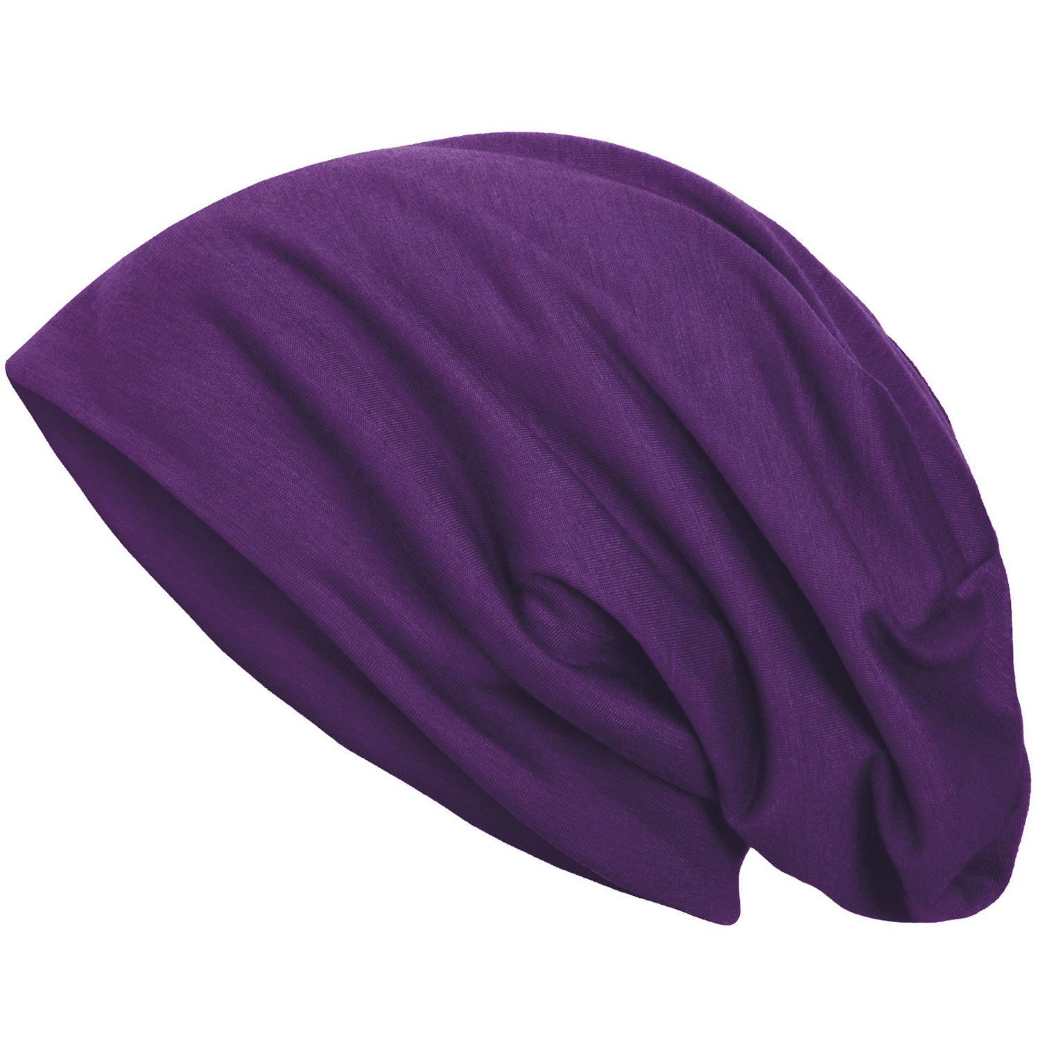 style3 Beanie (1-St) Mütze Damen Herren Haube Sommer Herbst XXL Chemo Schlafmütze Cap