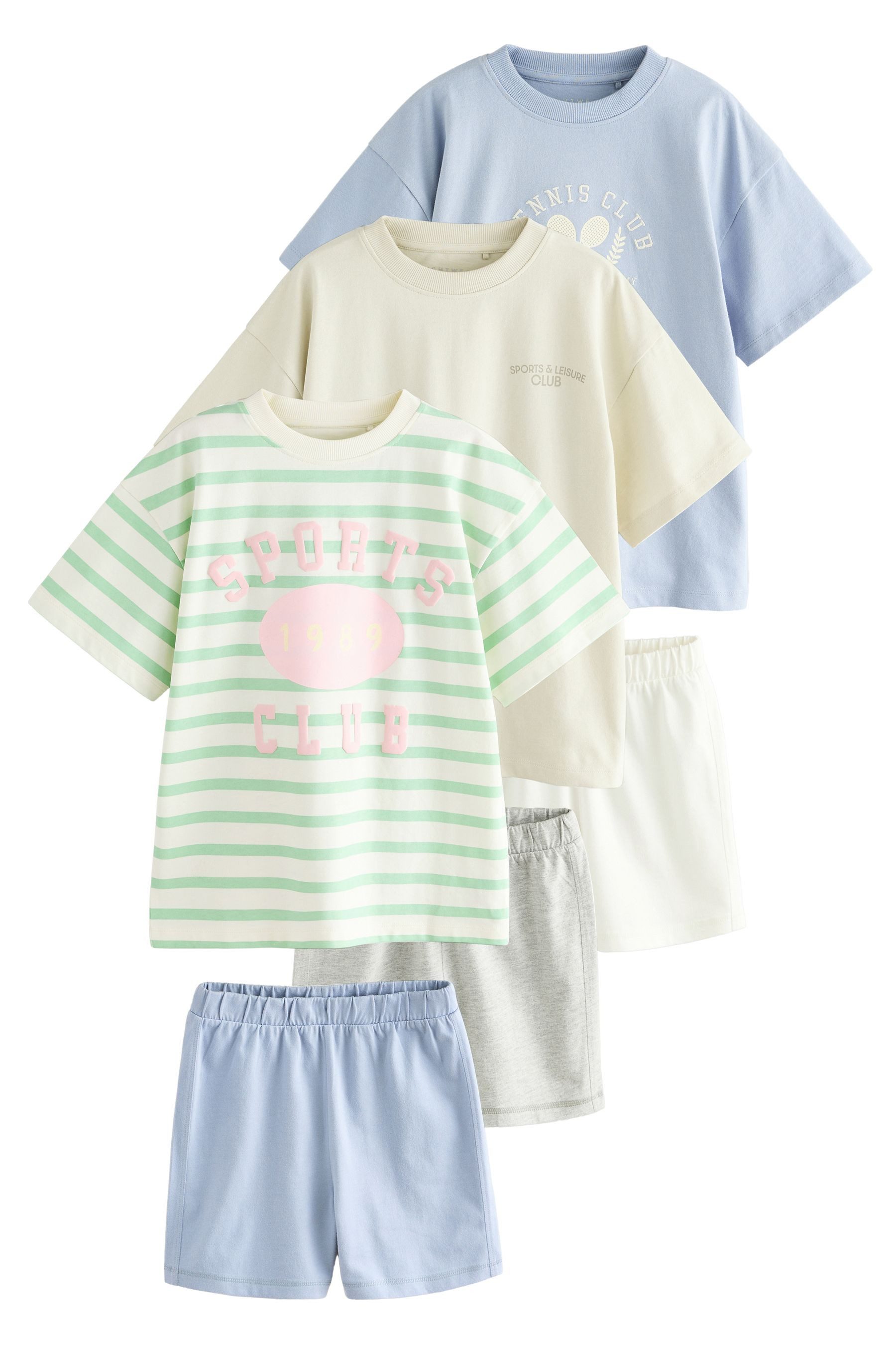 Pyjama Pyjamas im 3-Pack