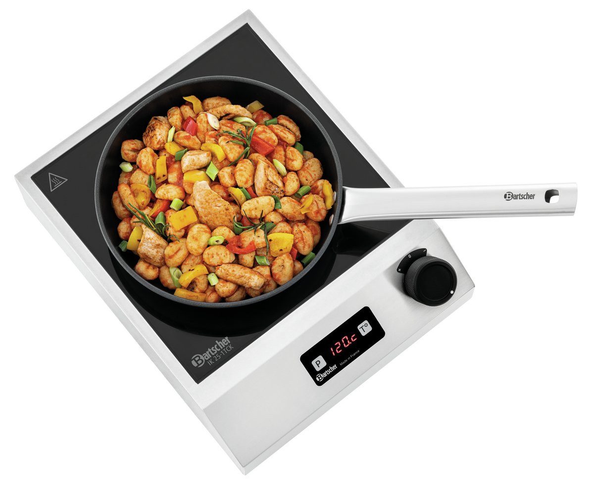 Bartscher Einzel-Induktionskochplatte Induktionskocher IK 25-1TCK, 105917