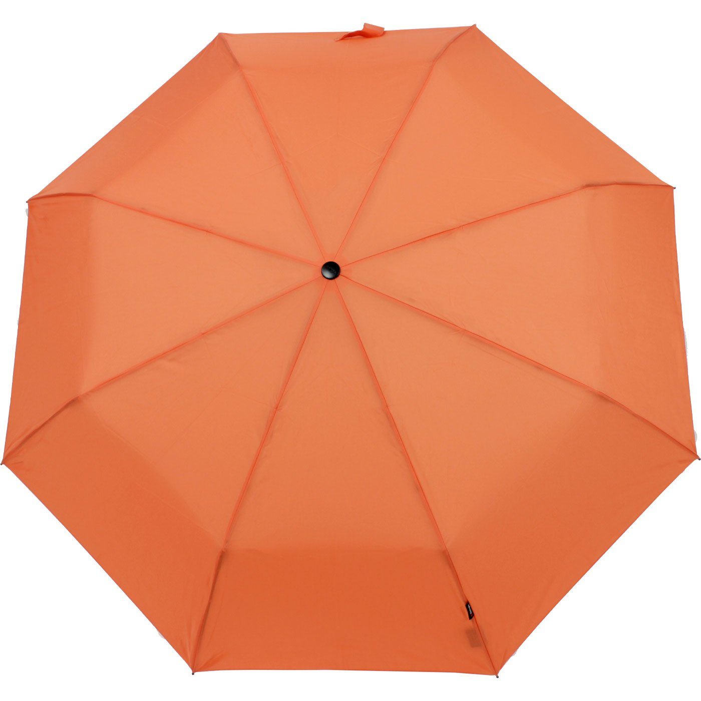 Auf-Zu-Automatik, große, Taschenregenschirm stabile Begleiter Knirps® mit Duomatic Large der orange