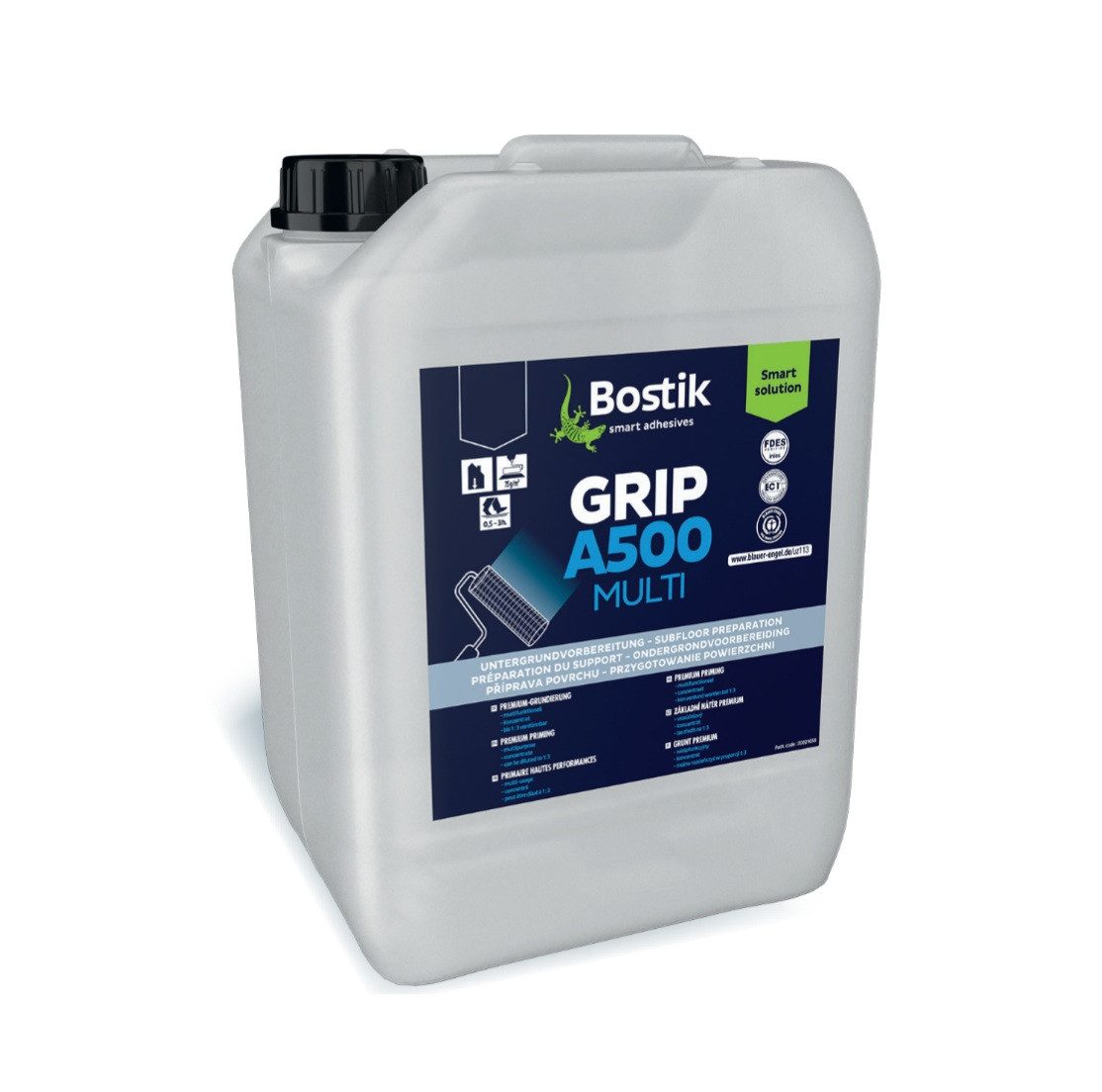 BOSTIK Universalgrundierung Bostik Grip A500 Multi 5kg Kanister Boden Wand Haftgrundierung, für saugfähige und nicht saugfähigen Untergründen