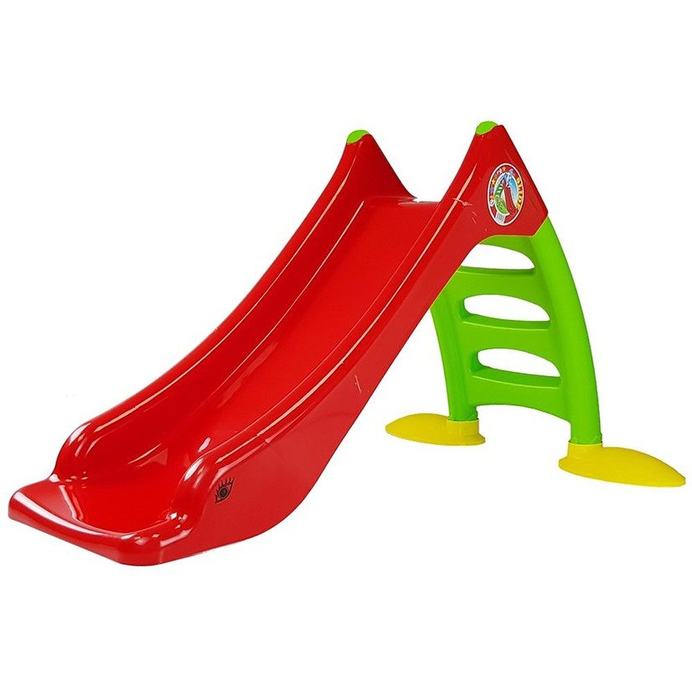 Generic Rutsche Gartenrutsche Kinderrutsche Spielplatzrutsche, (Spar-Set, 1-tlg., 130 x 40 x 75 cm stabil), 3-stufige Leiter, wetterfest, bis 50 kg, leichte Montage