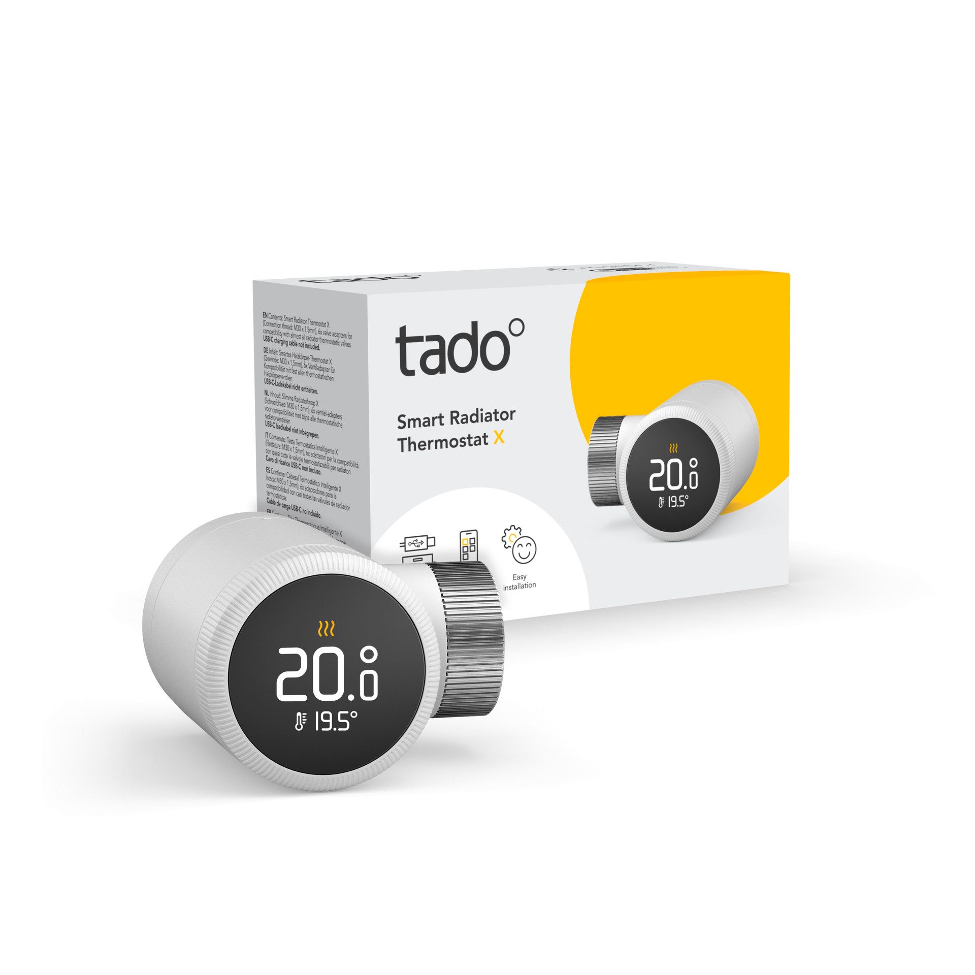 Tado Heizkörperthermostat tado° Smartes Heizkörperthermostat, Smartes Heizkörperthermostat – Bild 5 von 5